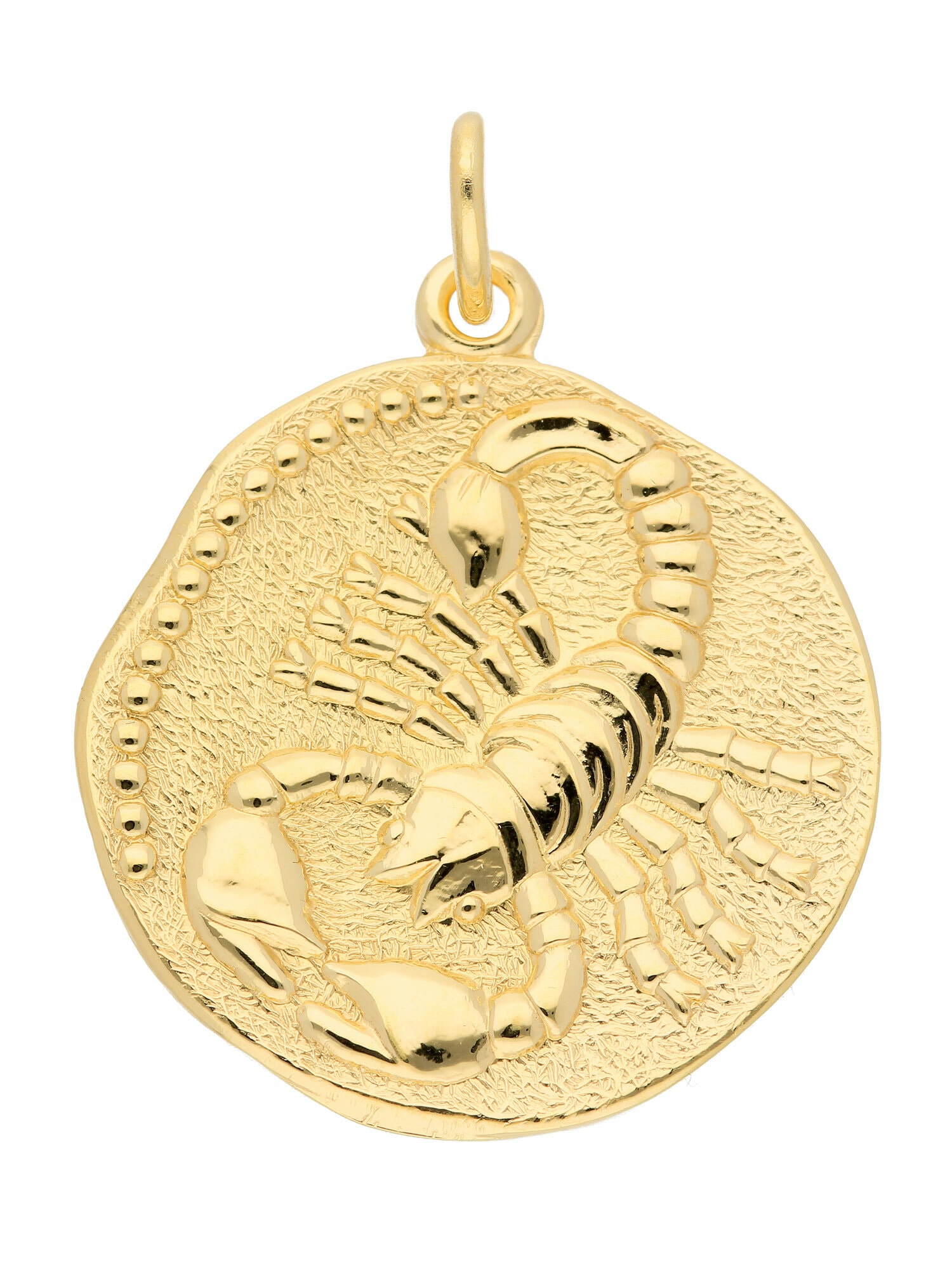 Adelia´s Kettenanhänger »333 Gold Sternzeichen Anhänger Skorpion Ø 18,2 mm«,  Goldschmuck für Damen & Herren bestellen | BAUR