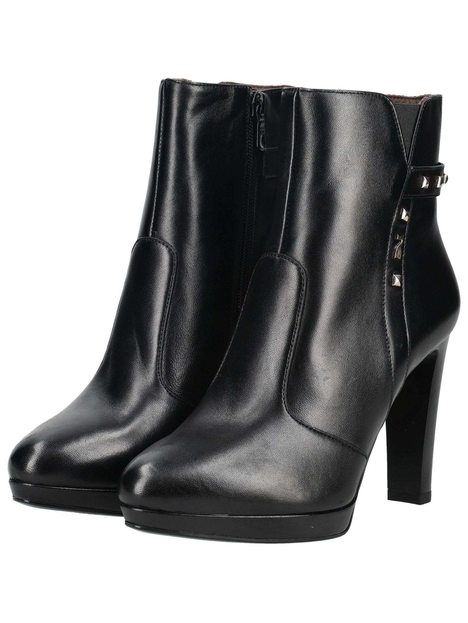 Nero Giardini High-Heel-Stiefelette »Nero Giardini Stiefelette Leder«