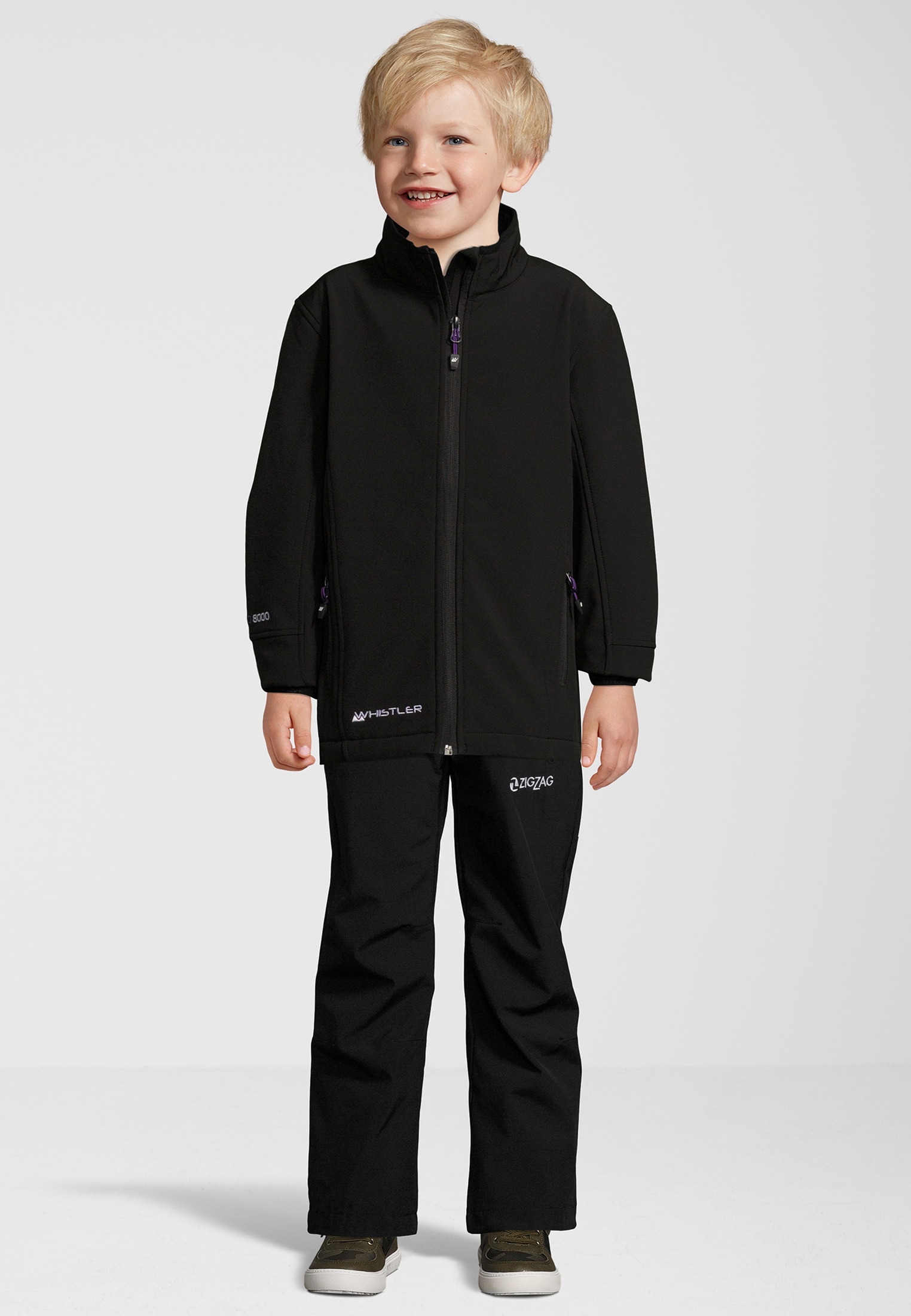 WHISTLER Softshelljacke "Covina junior", mit 8.000 mm Wassersäule