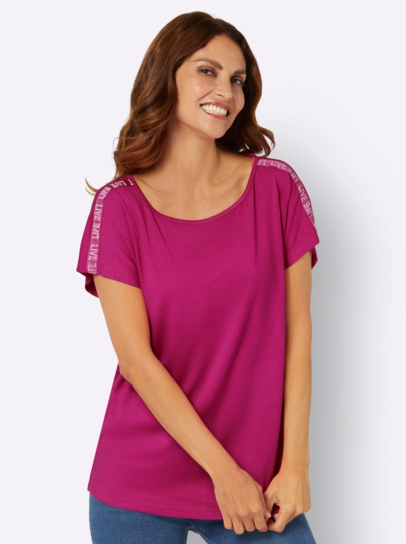 Inspirationen Kurzarmshirt "Shirt" 1 Stk. tlg. günstig online kaufen