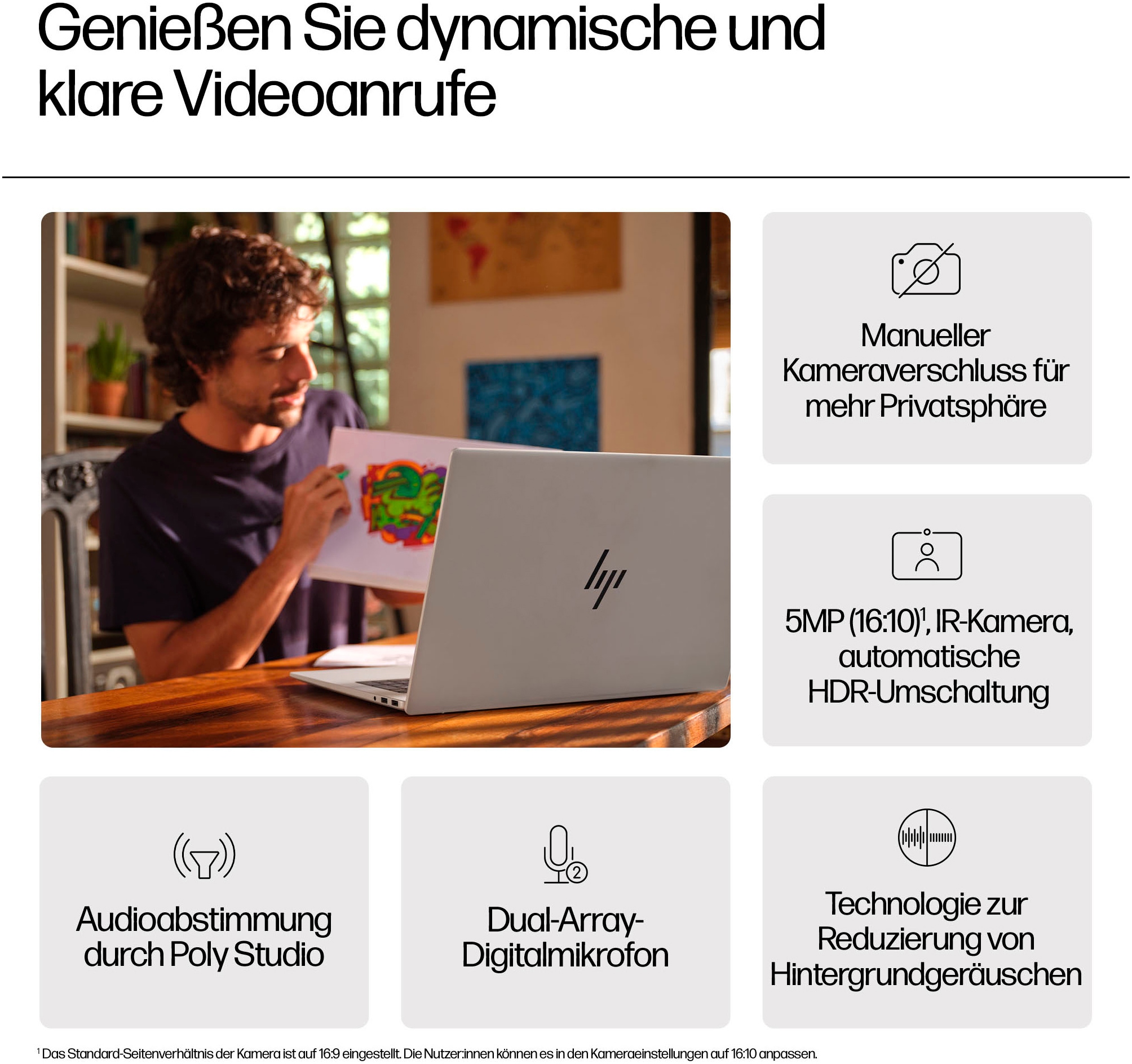HP Notebook »17-da007«, 43,9 cm, / 17,3 Zoll, Intel, Core Ultra 7, ARC, 512 GB SSD, 17-da0074ng