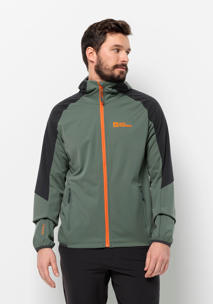 Jack Wolfskin Softshelljacke "FELDBERG HOODY M", mit Kapuze