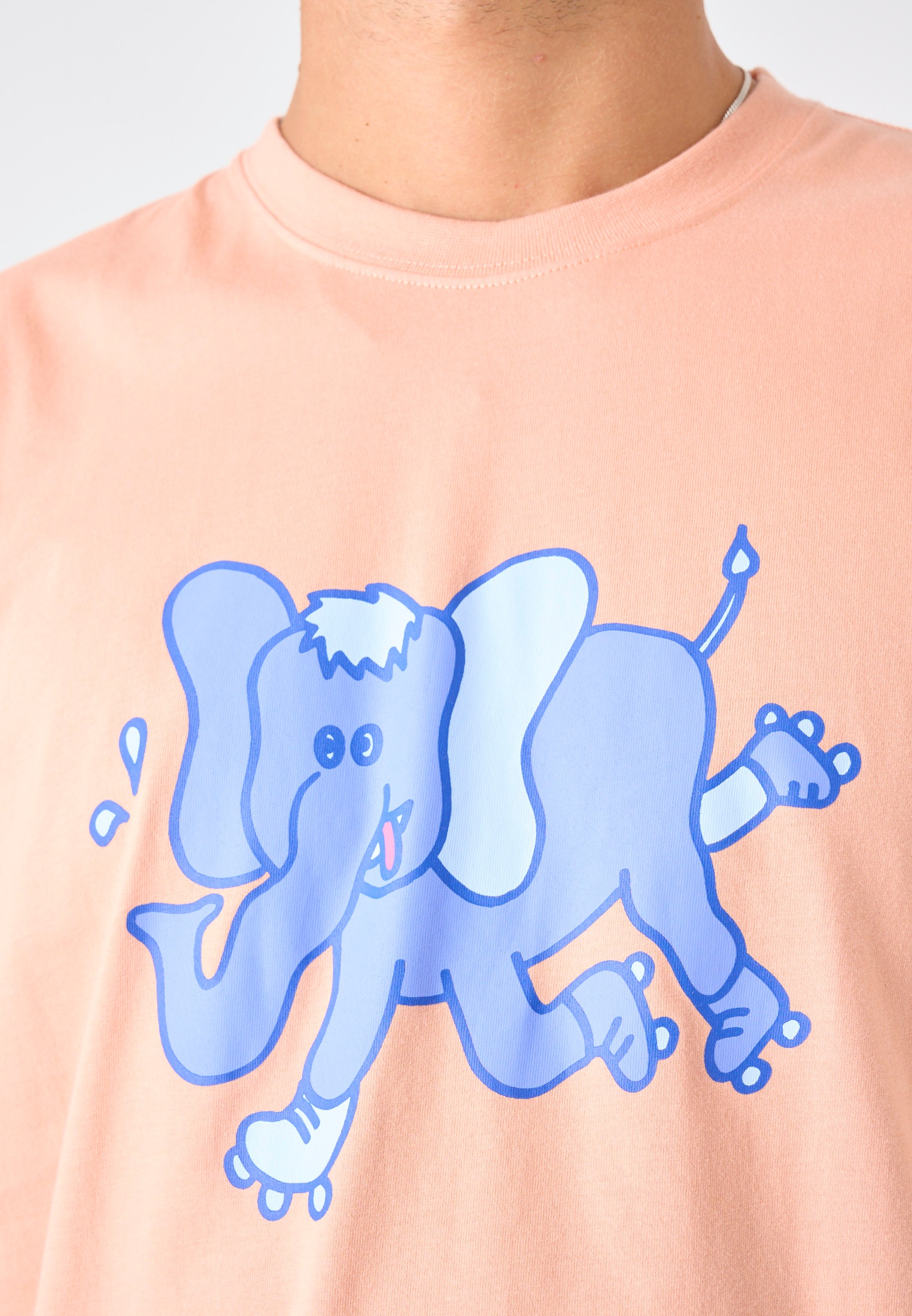 Cleptomanicx T-Shirt »Happy Elefant«, (1 tlg.), im boxy Cut