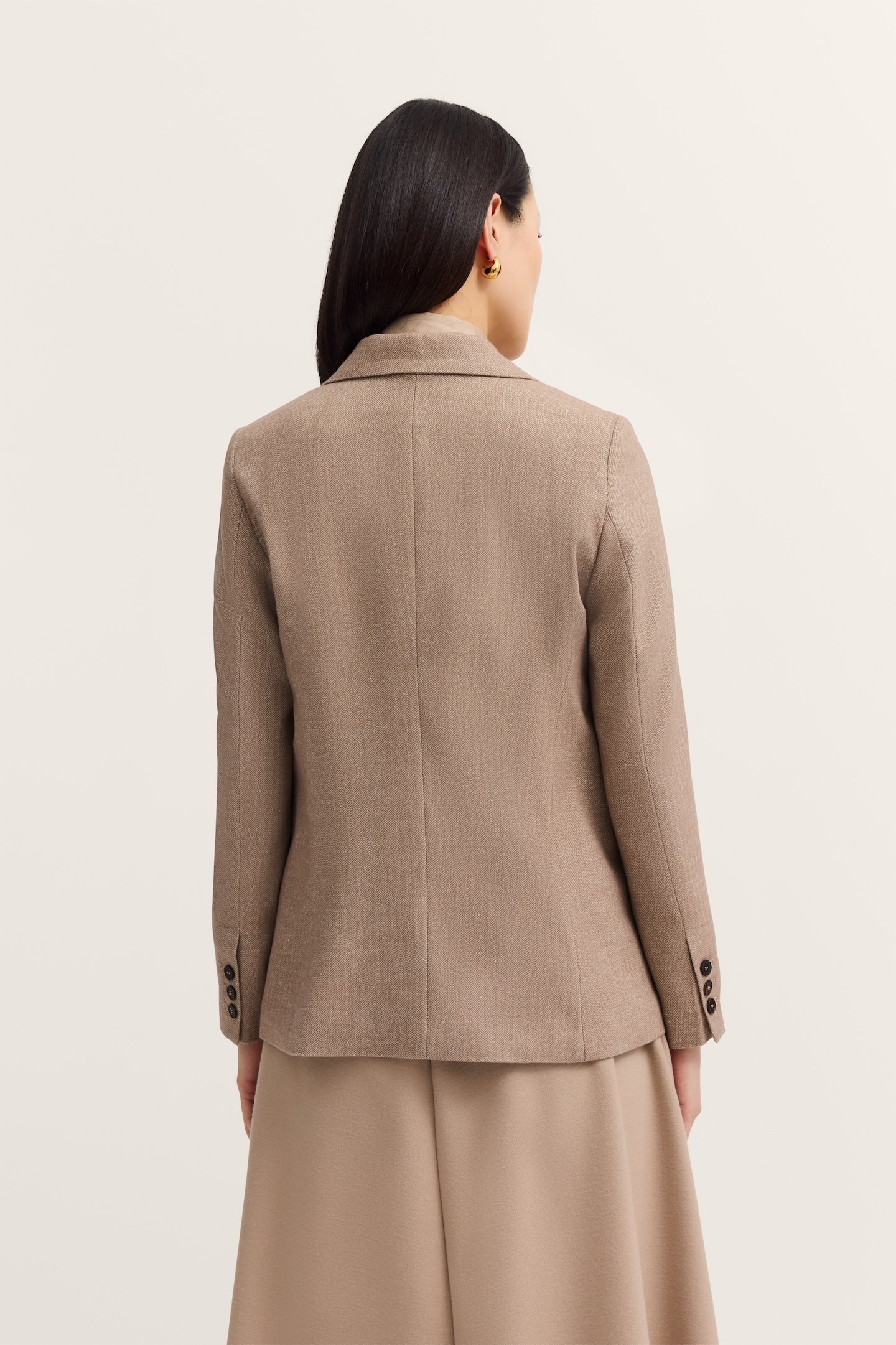 bugatti Kurzblazer "elegant & vielseitig", mit feinem Fischgrat-Muster günstig online kaufen