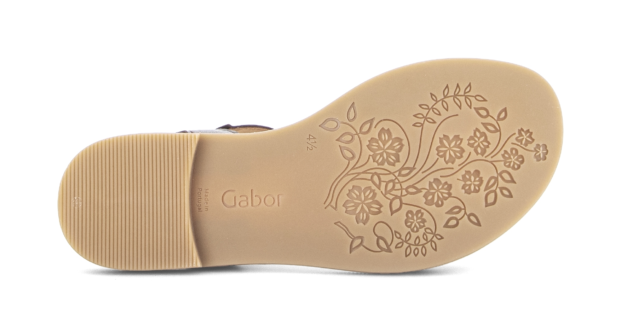 Gabor Riemchensandale  , Blockabsatz, Sommerschuh, Sandalette mit Bandage in Flechtoptik