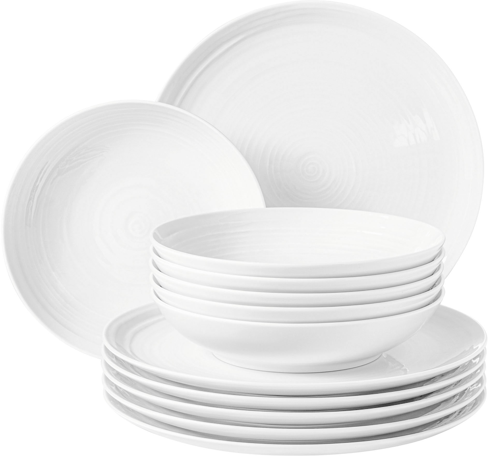 Seltmann Weiden Tafelservice "Geschirr-Set Terra" Geschirr, Teller Set, wei günstig online kaufen