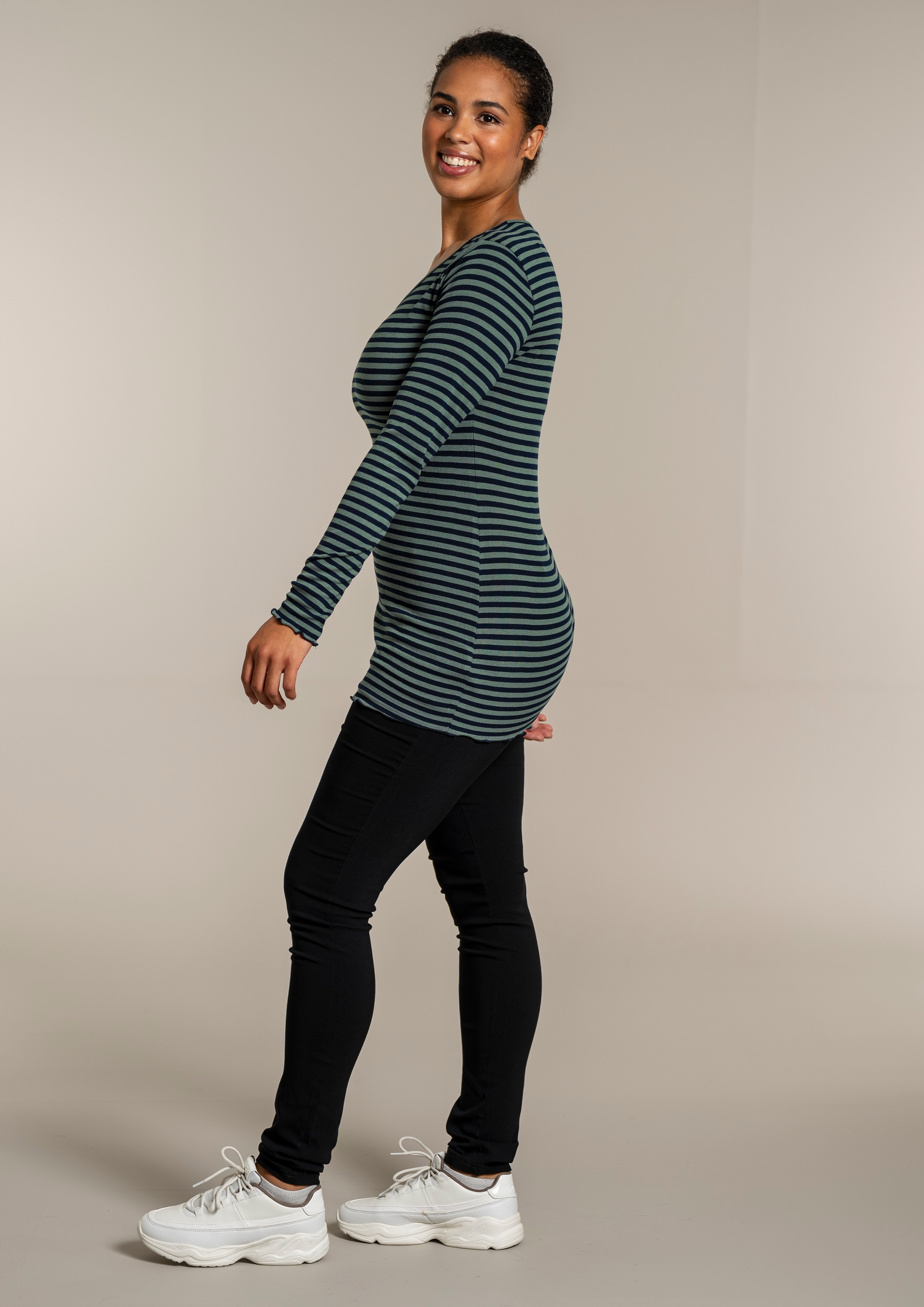 SANDGAARD Langarmshirt »SG147«, mit Streifenmuster
