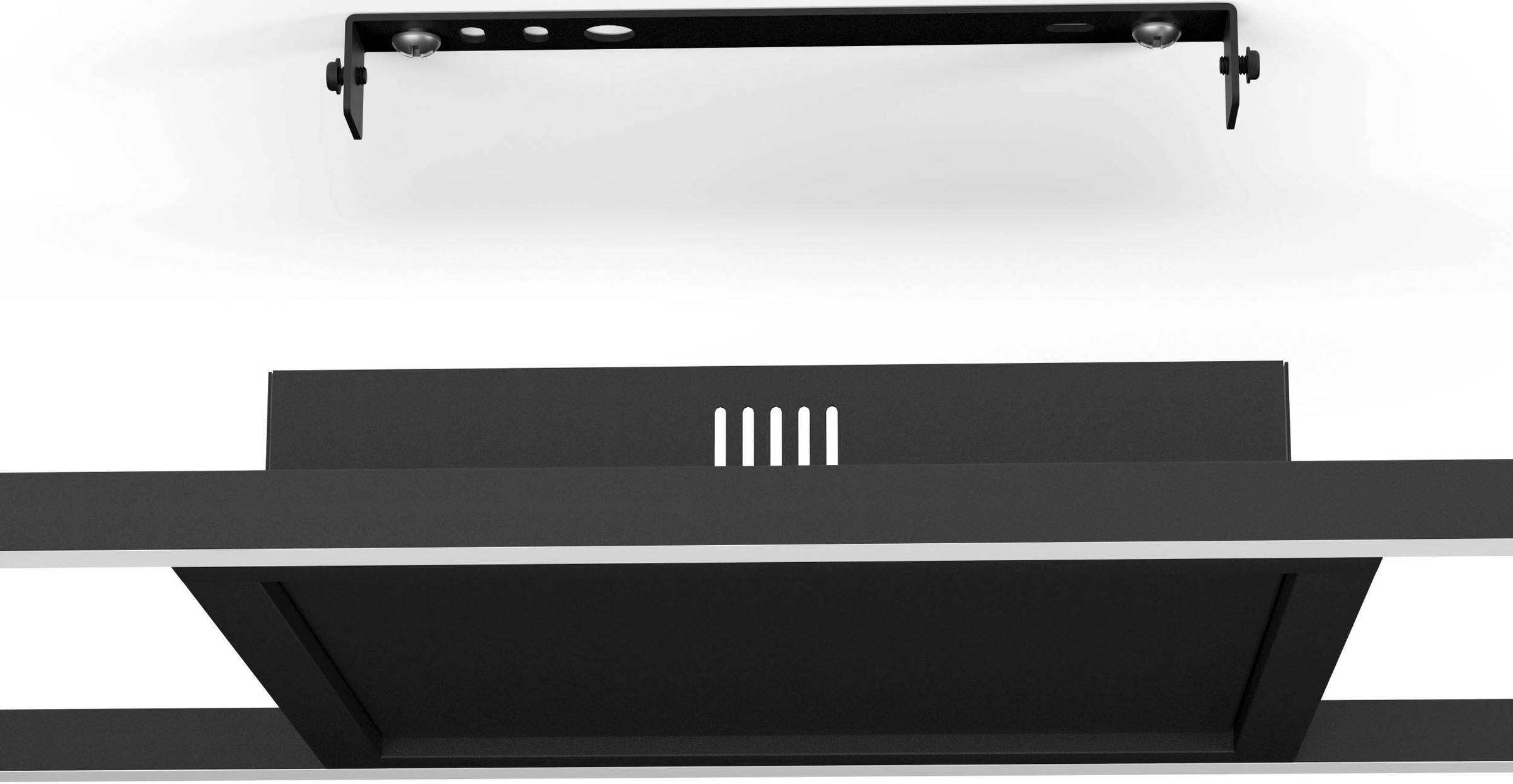 EGLO LED-Deckenleuchte »CALAGRANO-Z« in schwarz Watt, inkl. BAUR | fest aus Stahl - LED ca. cm x Gr. 24 Alu, 21 / integriert 64
