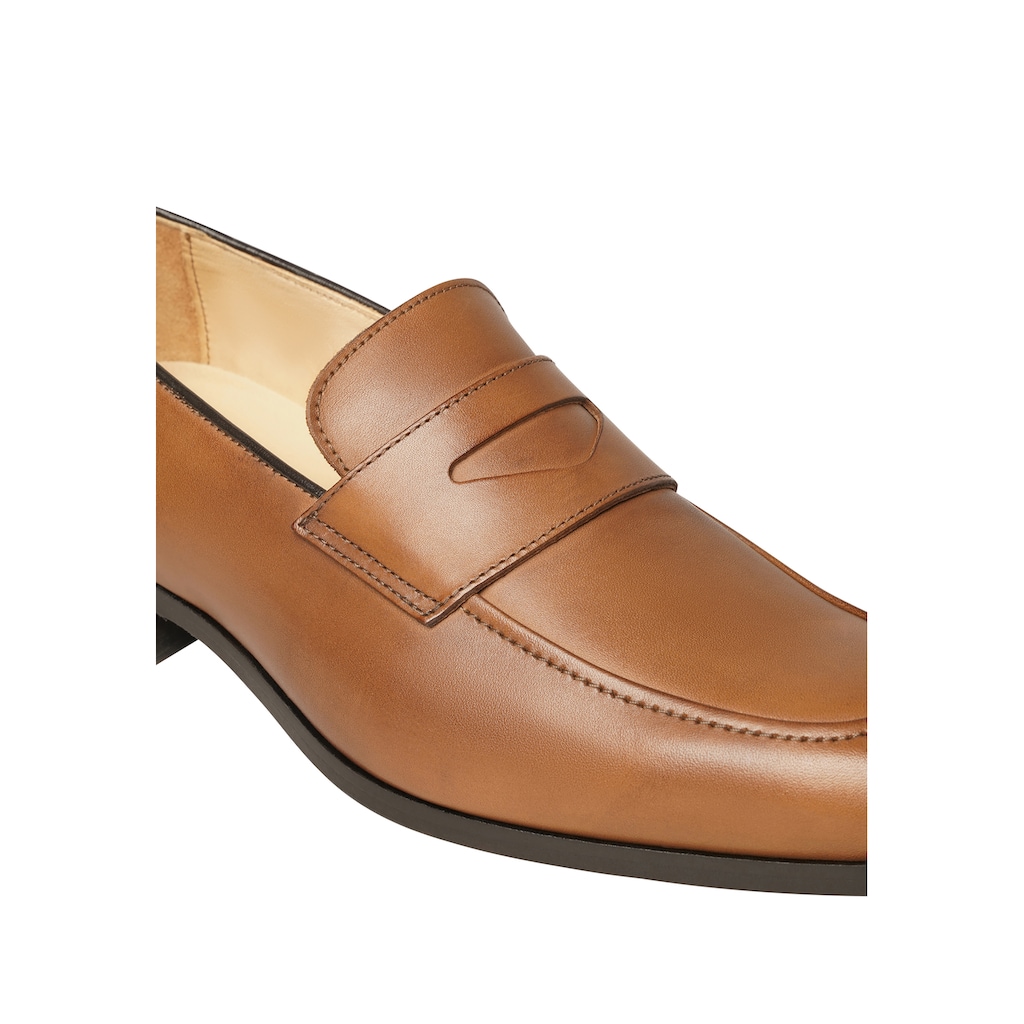 Henry Stevens Loafer »Murray PL Businessschuh«, Herren Halbschuhe Leder handgefertigt, Anzugschuhe Slipper