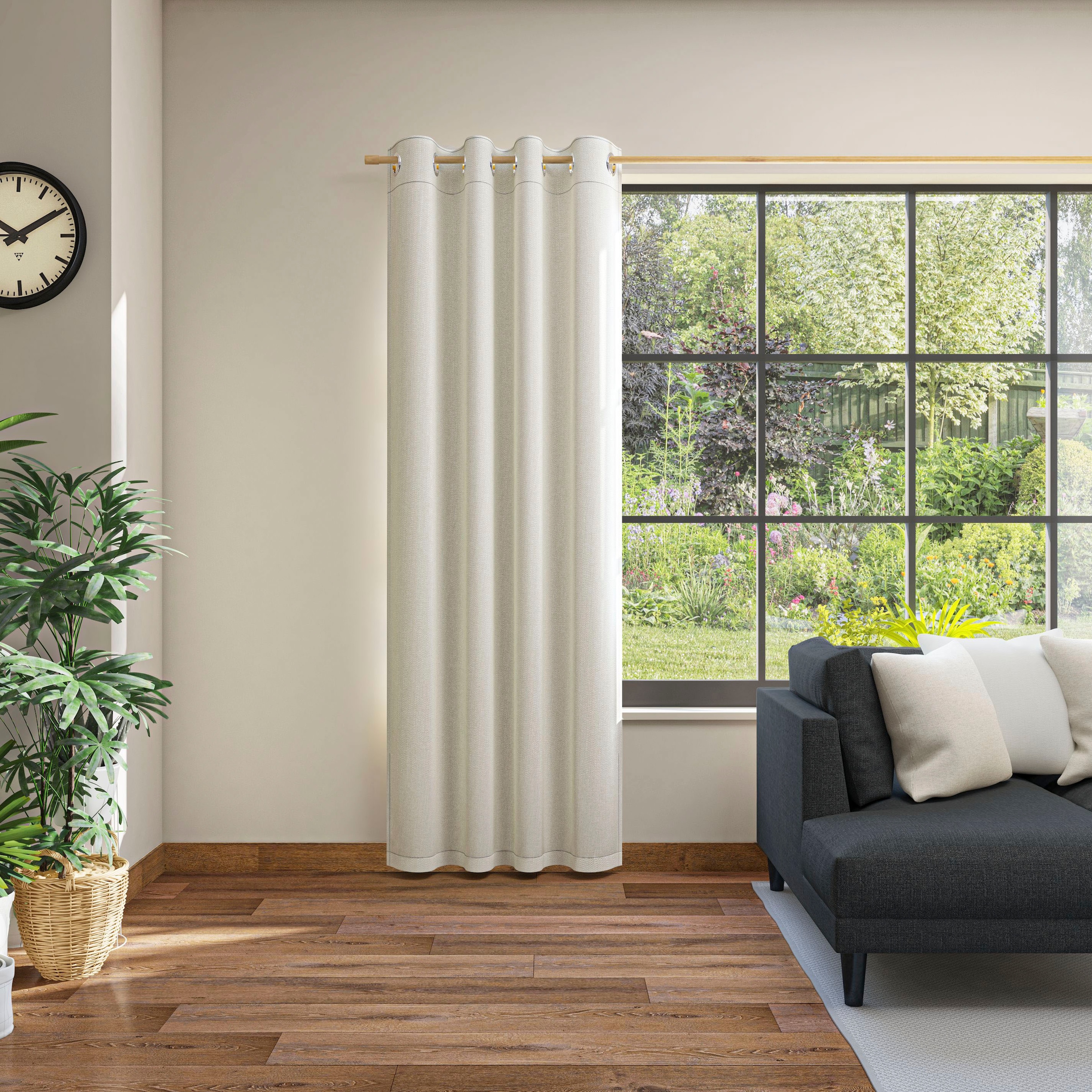 Neutex for you Vorhang "Monza Eco" Ösen 1 Stk. tlg. günstig online kaufen