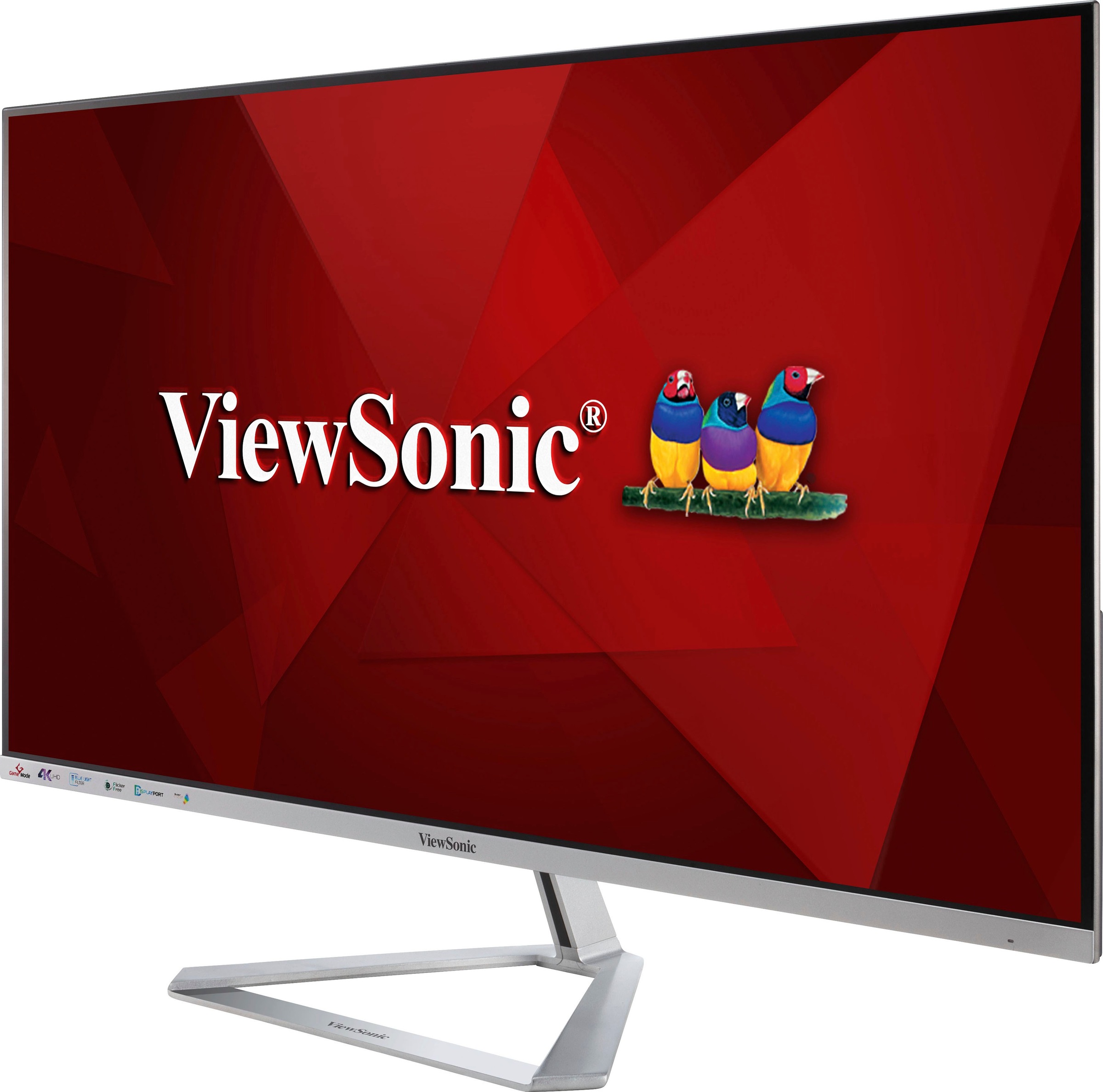 Viewsonic Gaming-Monitor »VX3276-4K-mhd«, 80 cm/32 Zoll, 3840 x 2160 px, 4K Ultra HD, 8 ms Reaktionszeit, 60 Hz