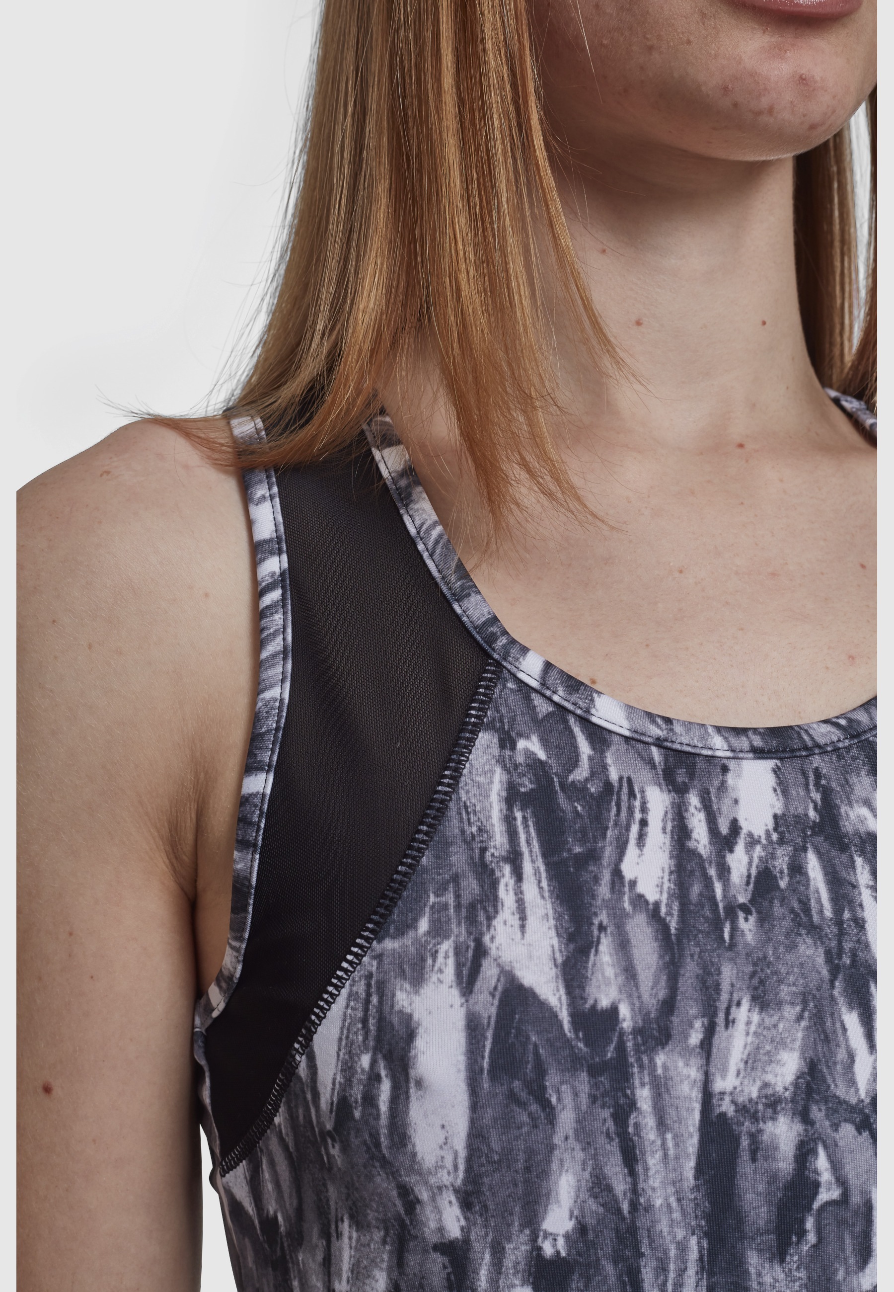 URBAN CLASSICS Muskelshirt »Urban Classics Damen Ladies Active Graphic Top« 1 Stk.