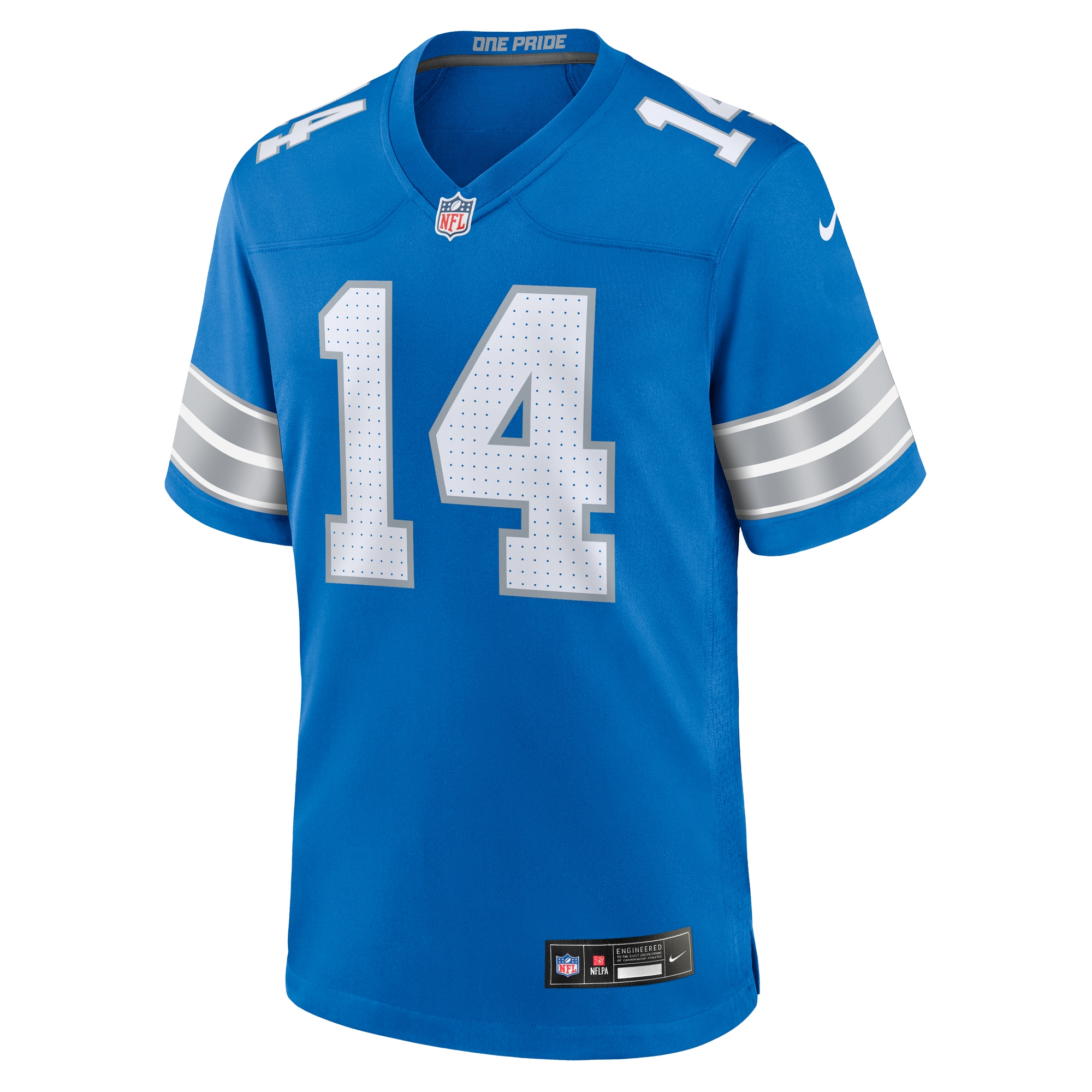 Nike Footballtrikot "Nike Trikot Detroit Lions NFL Home Game Jersey St. Brown 14"
