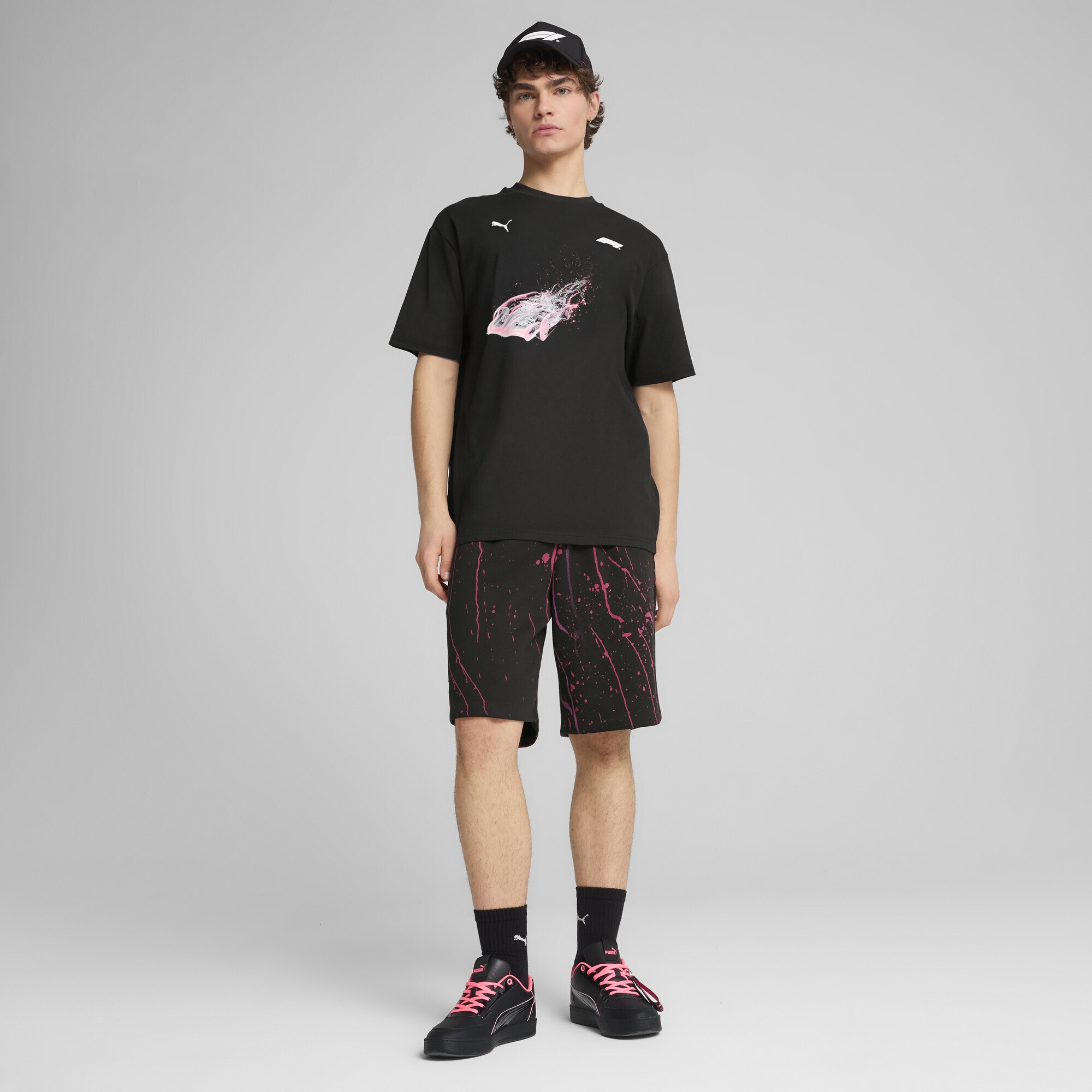 PUMA T-Shirt »F1® Color Splash Graphic T-Shirt Herren«