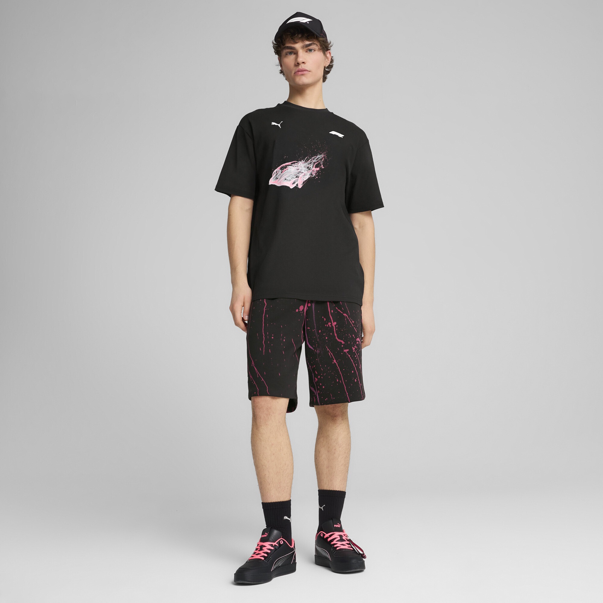 PUMA T-Shirt "F1 Color Splash Graphic T-Shirt Herren" günstig online kaufen
