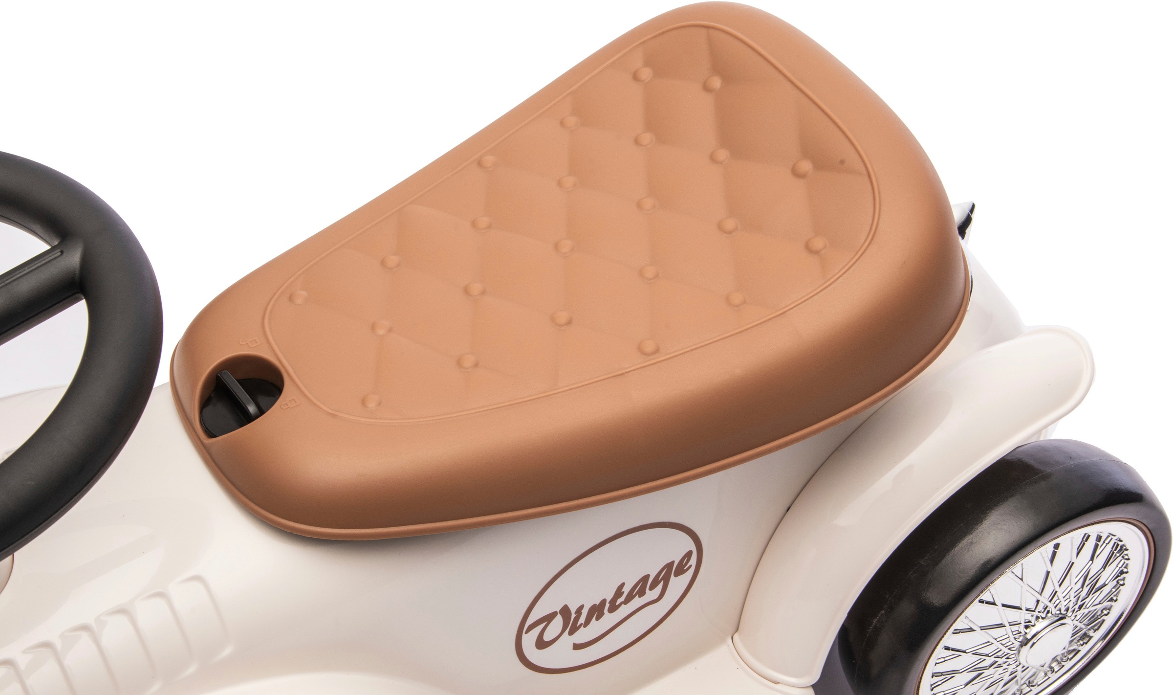 Jamara Rutscherauto »Classic Car weiß« mit Flüsterreifen