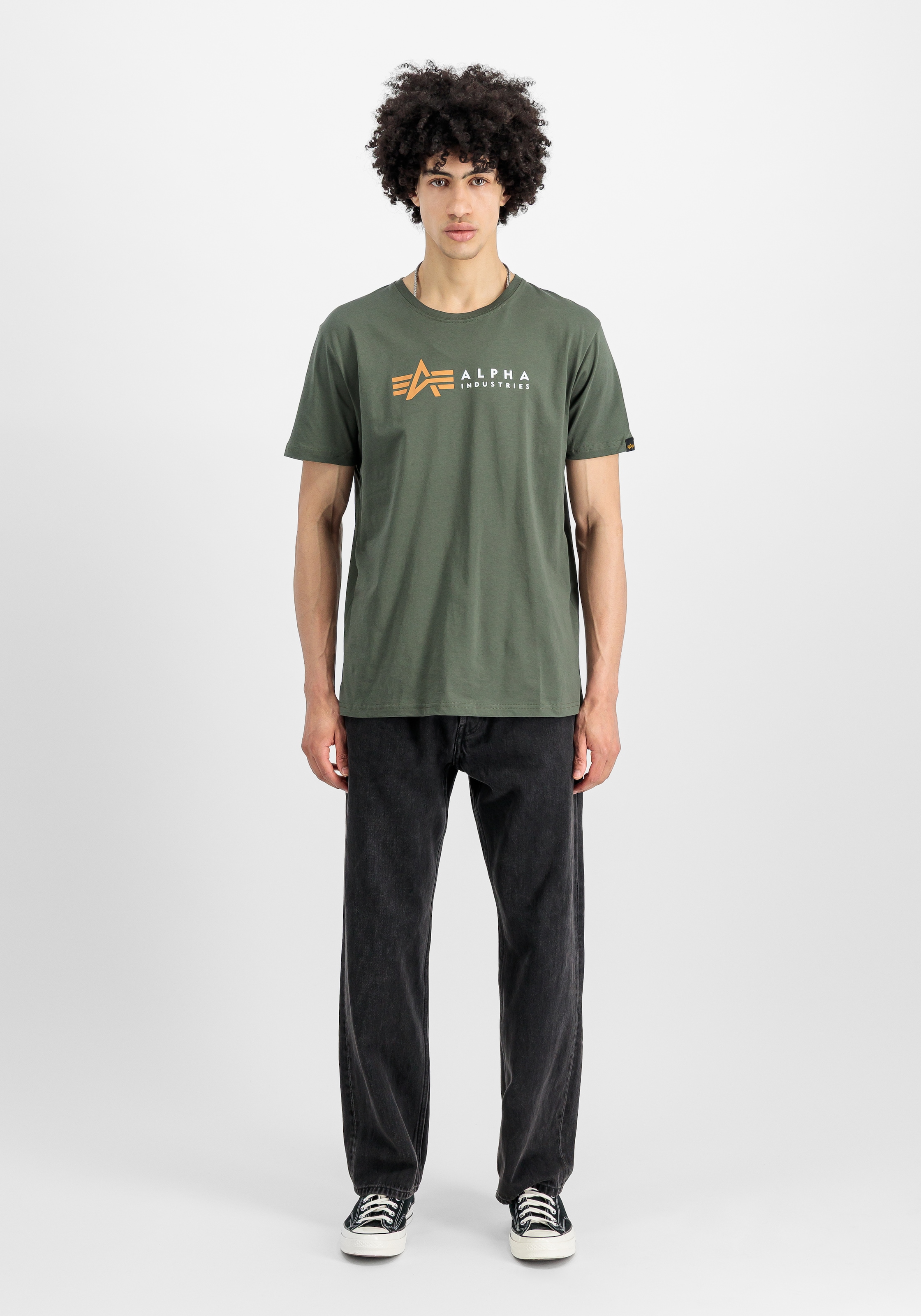 Alpha Industries Kurzarmshirt »Alpha Label T«