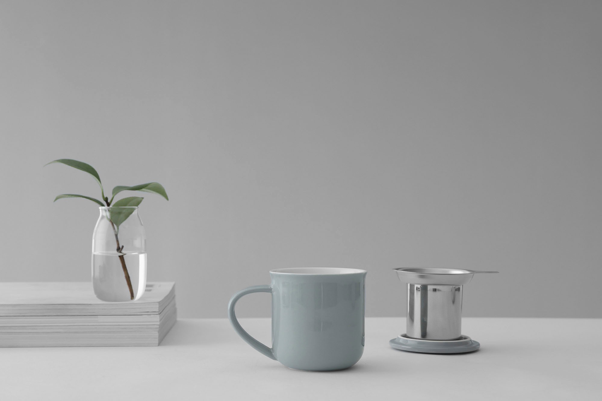 VIVA SCANDINAVIA Tasse »Eva« mit Teesieb und Deckel, 350 ml