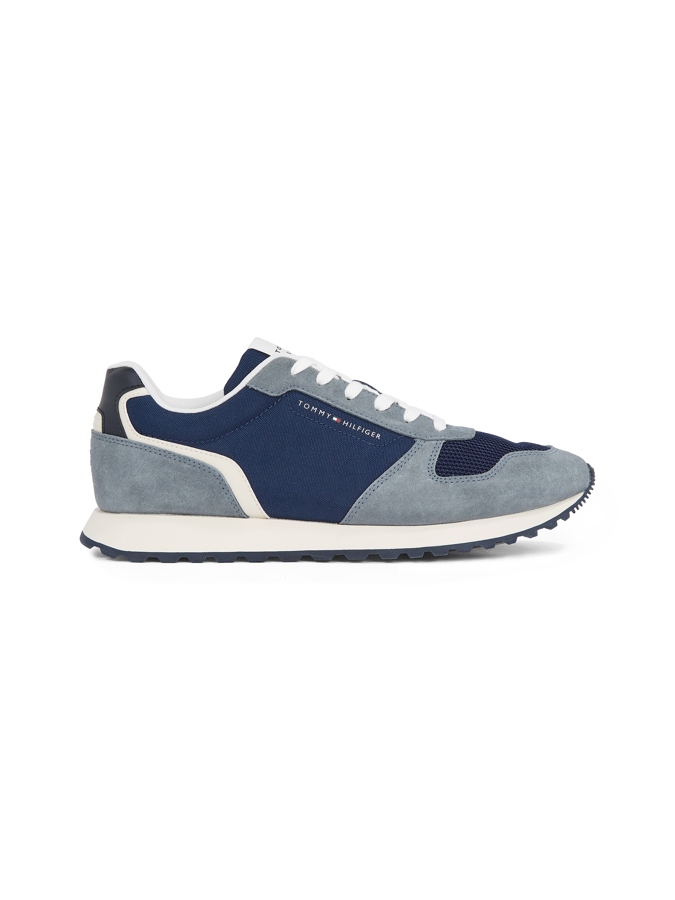 Tommy Hilfiger Sneaker »NEW RUNNER EVA MIX«, Freizeitschuh, Halbschuh, Schnürschuh mit Kontrastbesätzen