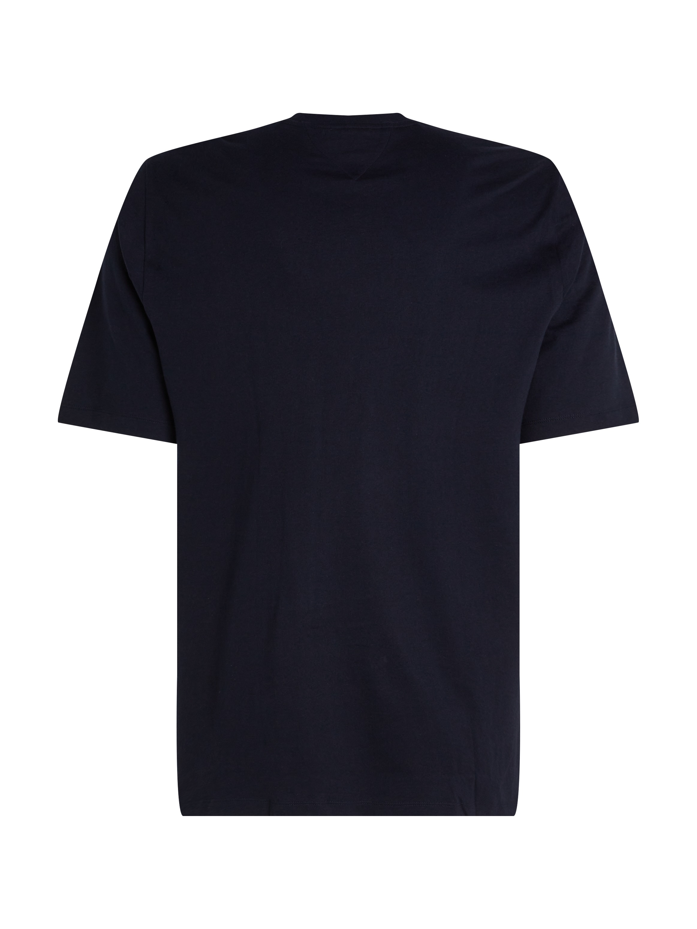 Tommy Hilfiger Big & Tall Rundhalsshirt »BT-ESSENTIAL SOLID POCKET TEE-B«, in Große Größen, Logostickerei