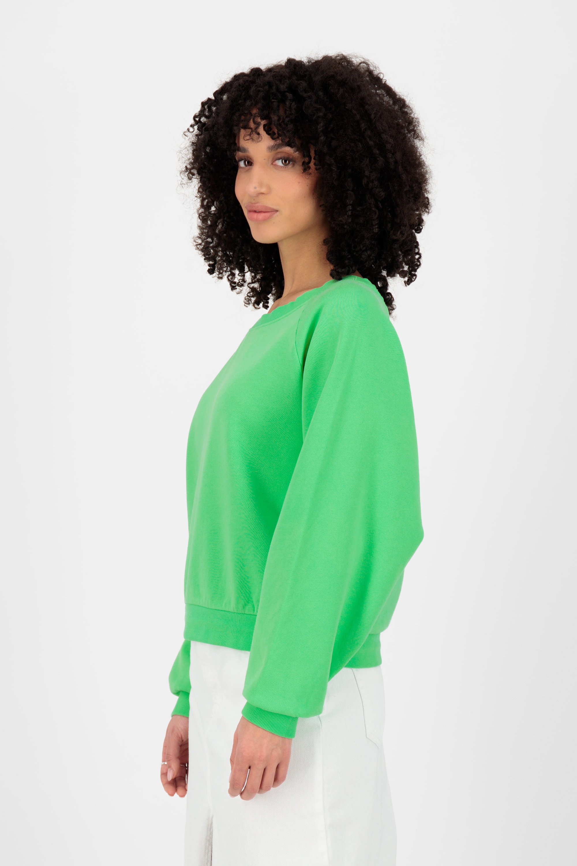 Alife & Kickin Sweatshirt »Damen TeonaAK A«, Basic Pullover mit Rundhalsausschnitt