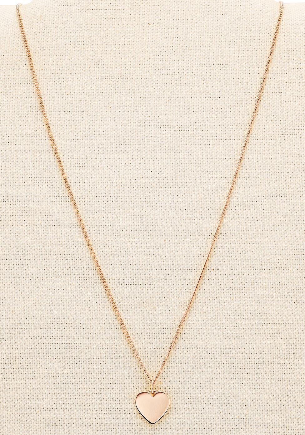 Fossil Kette mit Anhänger »Herz, DREW HEART, VINTAGE ICONIC, JF03021791, JF03080710, JF03330040«