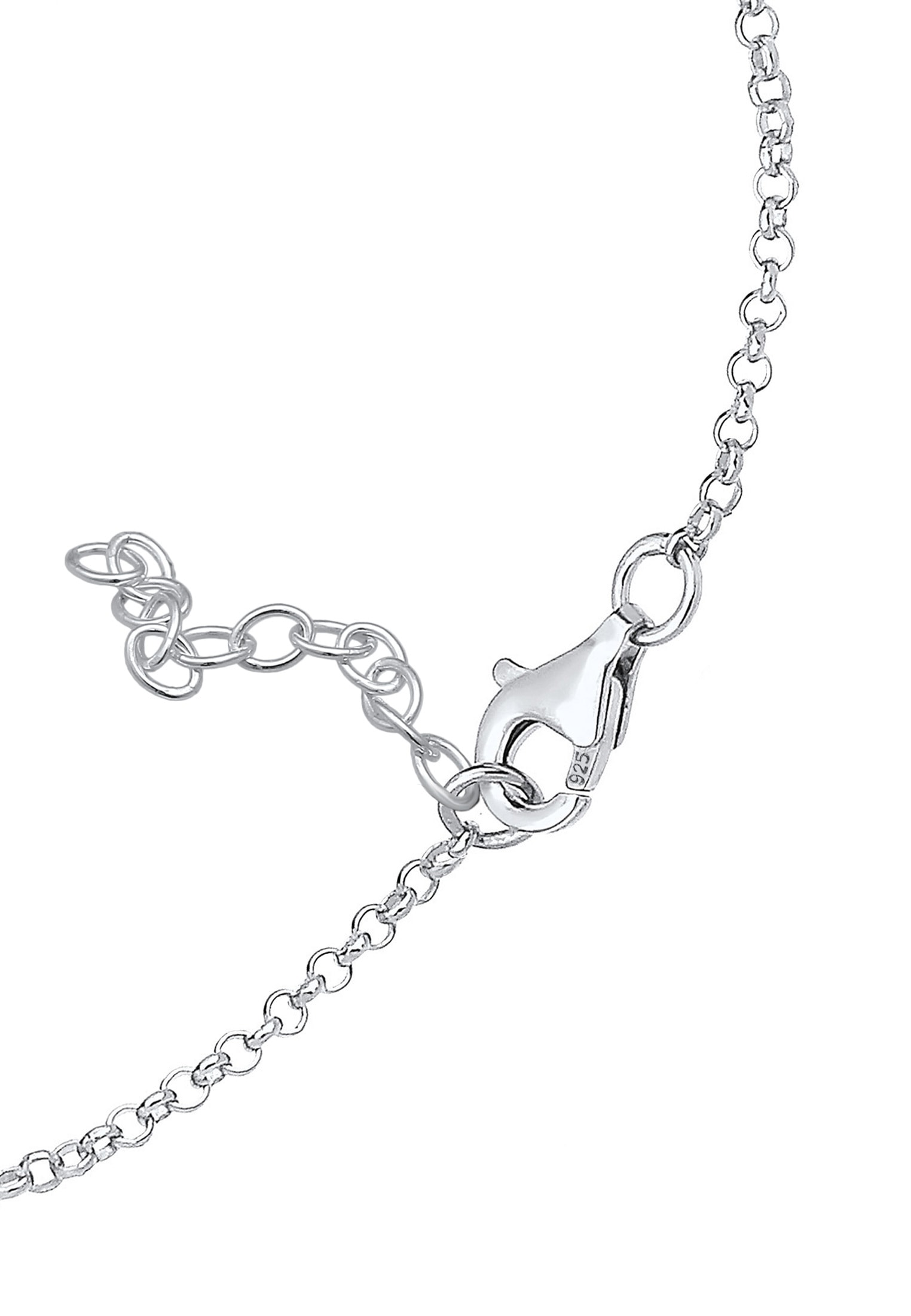Elli Armband »Kleeblatt Kristalle 925 Sterling Silber«