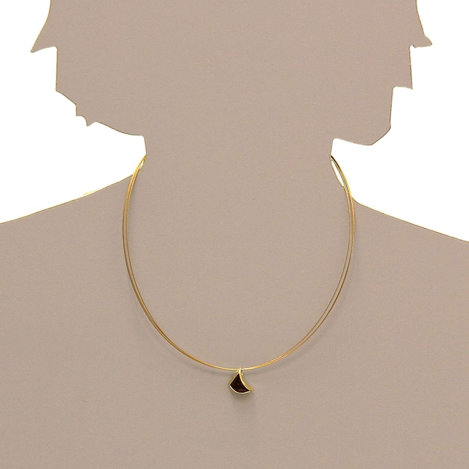 OSTSEE-SCHMUCK Kette mit Anhänger »- Gleiter-Alea - Gold 333/000 - Bernstein«