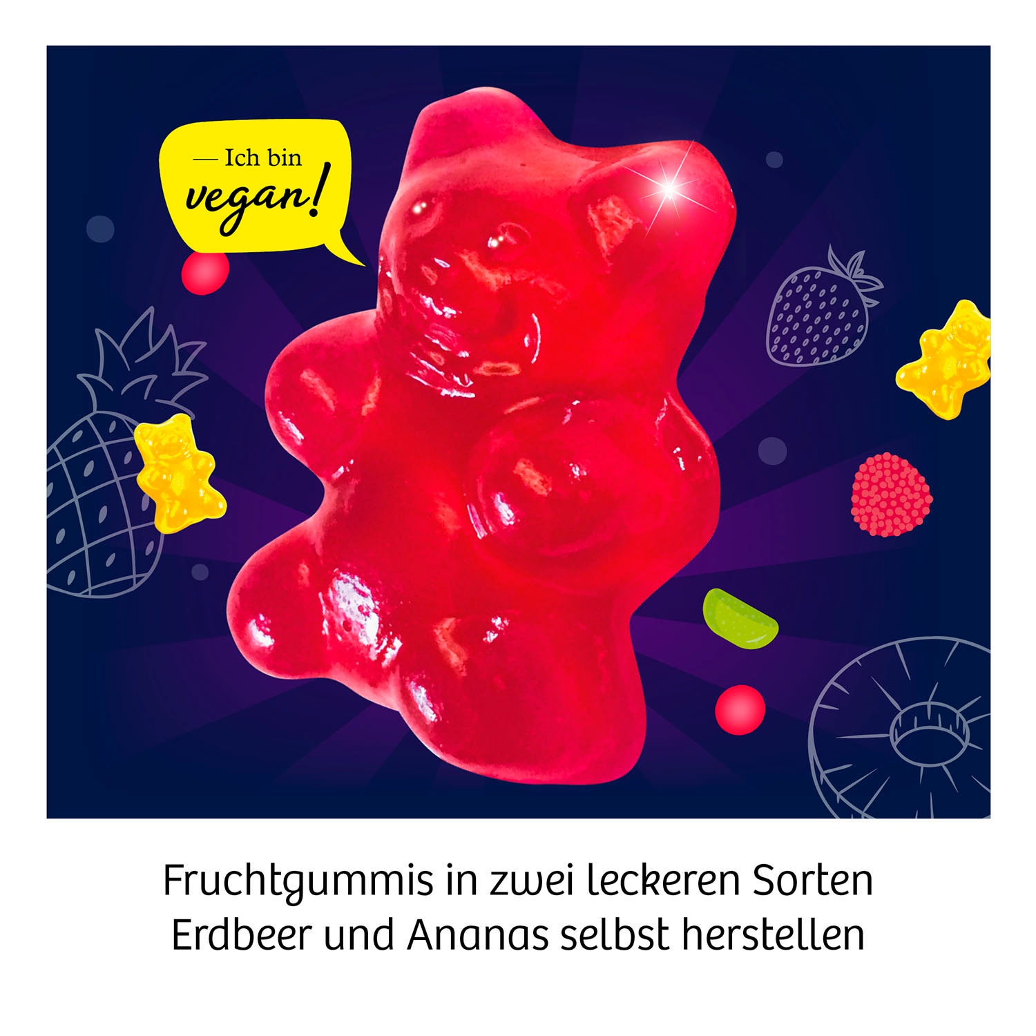 Kosmos Experimentierkasten »Fun Science Fruchtgummi-Labor«, Made in Germany