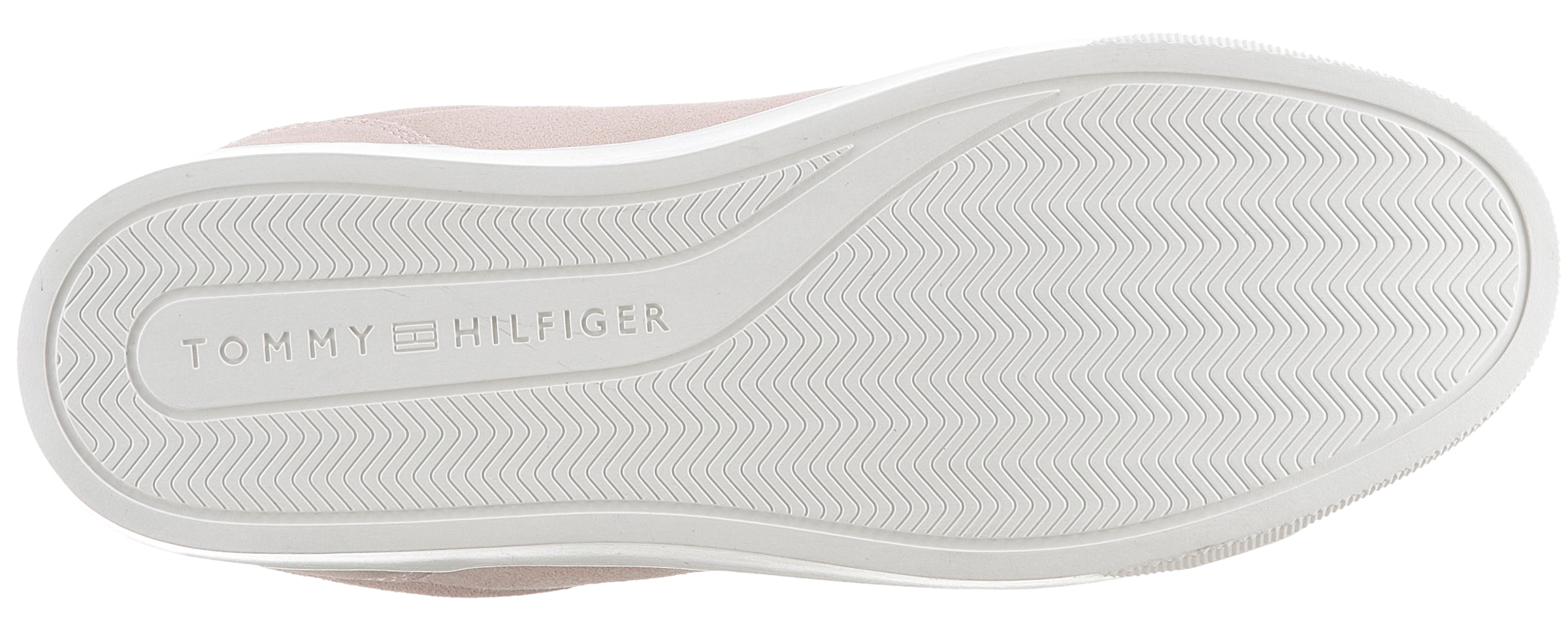 Tommy Hilfiger Sneaker »COLOR POP COURT SNEAKER«, Freizeitschuh, Halbschuh, Schnürschuh mit gepolstertem Schaftrand