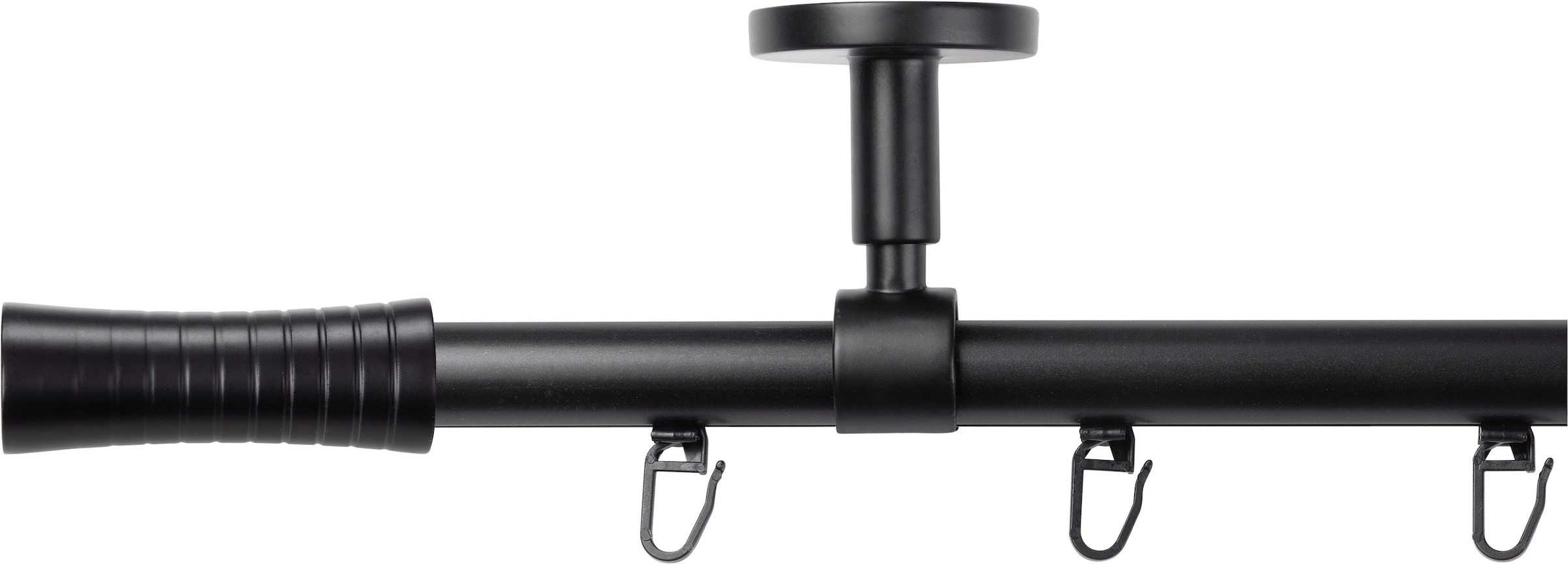 SN DECO GROUP Gardinenstange "Gardinenstange Innenlauf Nancy Ø 19 mm, 1-läufig, Fixmaß, verschraubt" Ø 19 mm Fixmaß;kürzbar