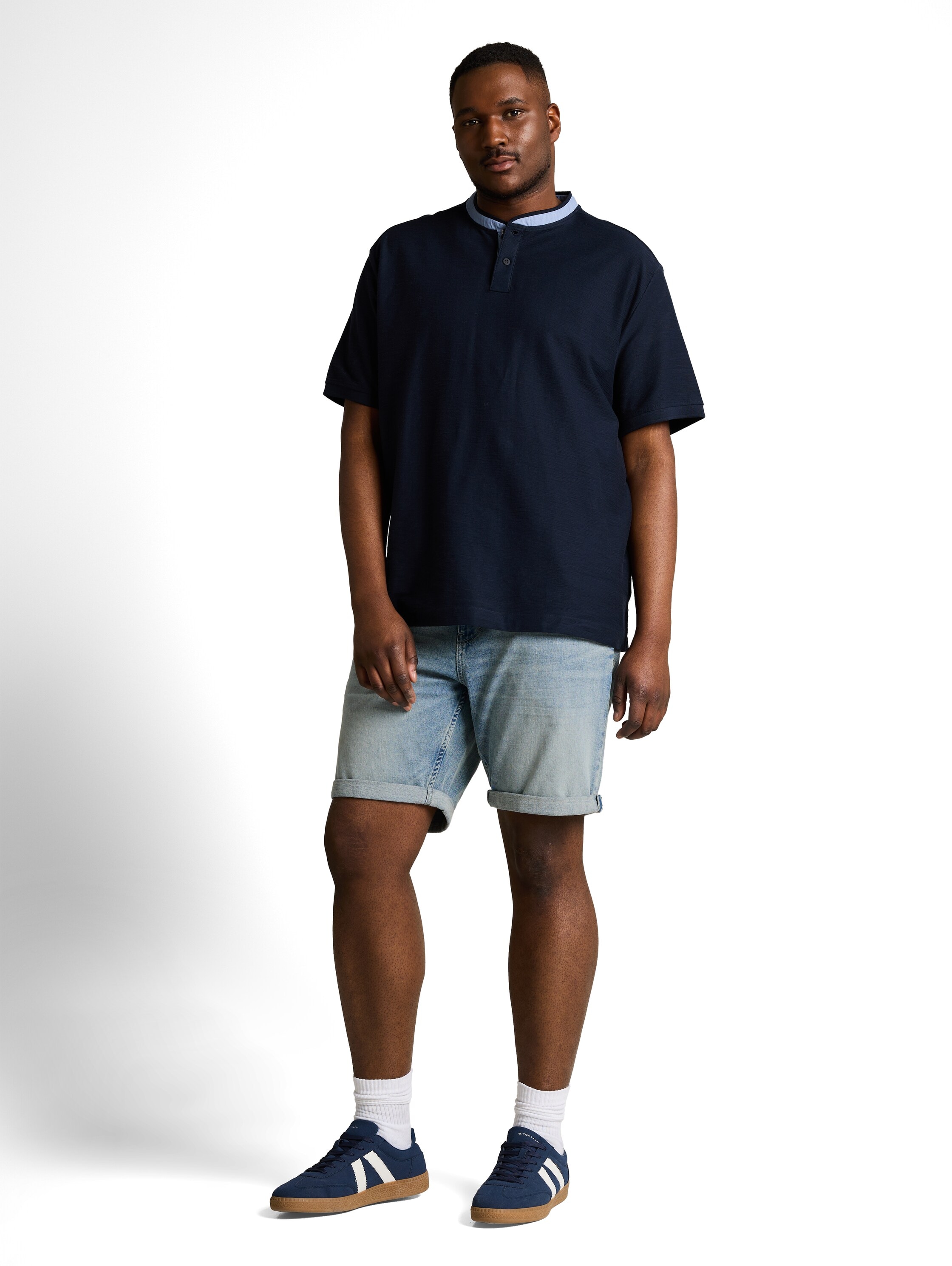 TOM TAILOR PLUS Jeansshorts im 5-Pocket-Sytel - Große Größen