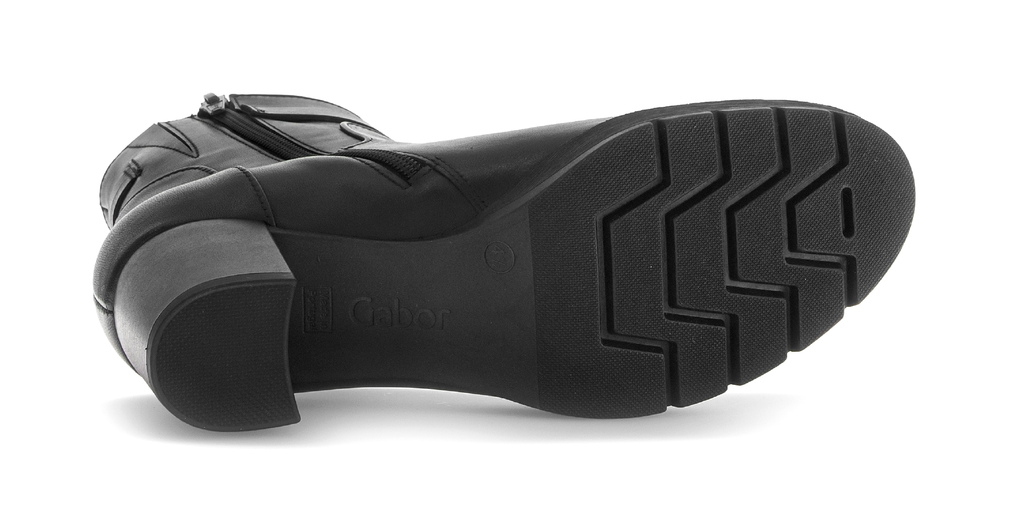 Gabor Stiefelette »St. Tropez«, Blockabsatz, Businessstiefelette mit Schmuckelement