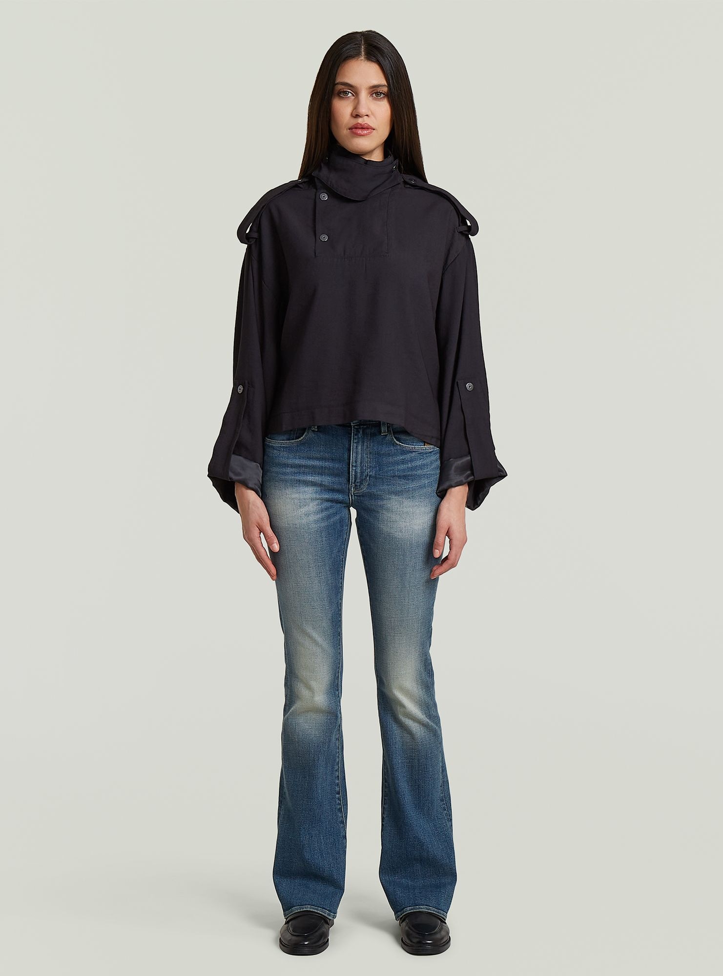 G-STAR Langarmshirt »Anorak-Hemd«