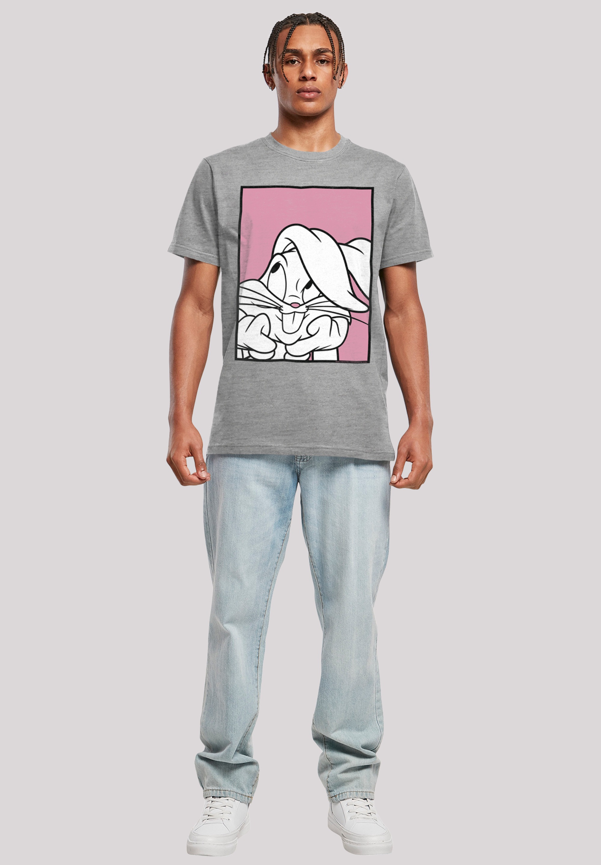 F4NT4STIC T-Shirt »Looney Tunes Bugs Print ▷ BAUR kaufen | Bunny Adore«