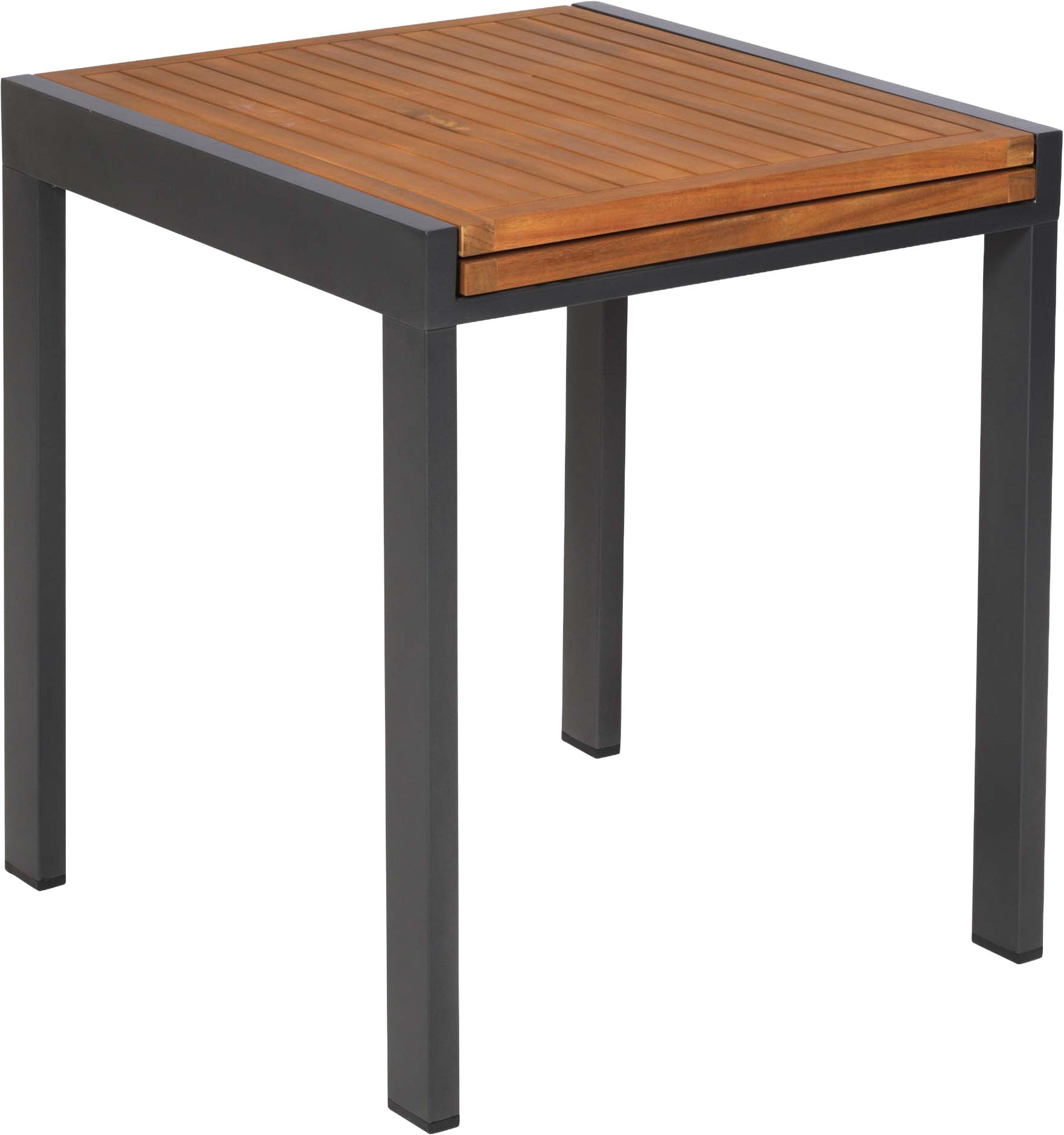 MERXX Balkonset »Athos« Set, 5 tlg. inkl. 2 Klappsessel, 2 Auflagen, 1 Balkonausziehtisch