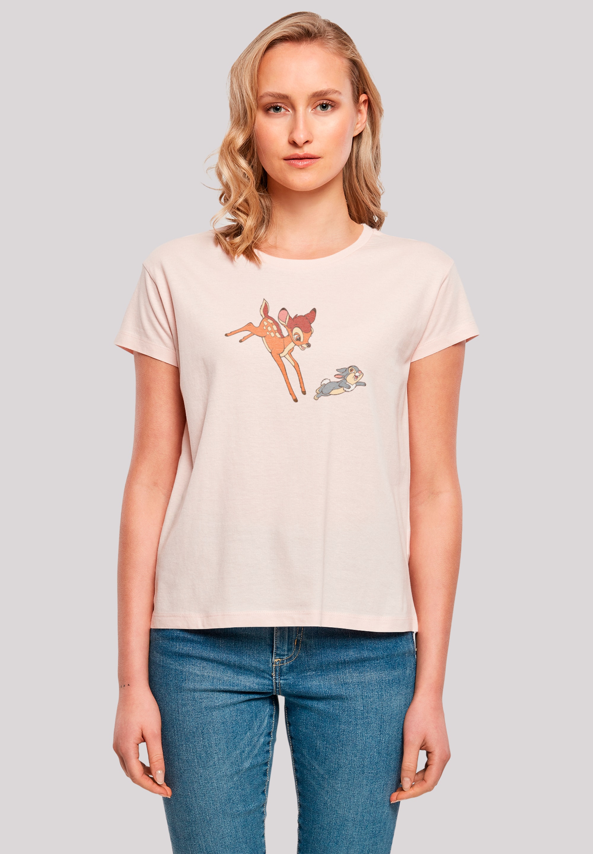 F4NT4STIC T-Shirt »Disney Bambi and Thumper Sleeping«, Premium Qualität