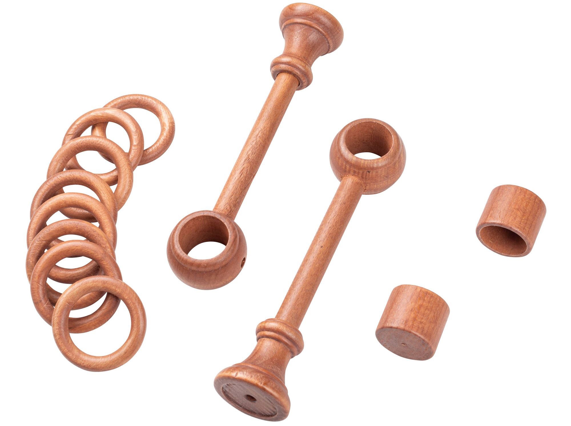 SN DECO GROUP Gardinenstange »Cafiro«, 1 läufig-läufig, Fixmaß