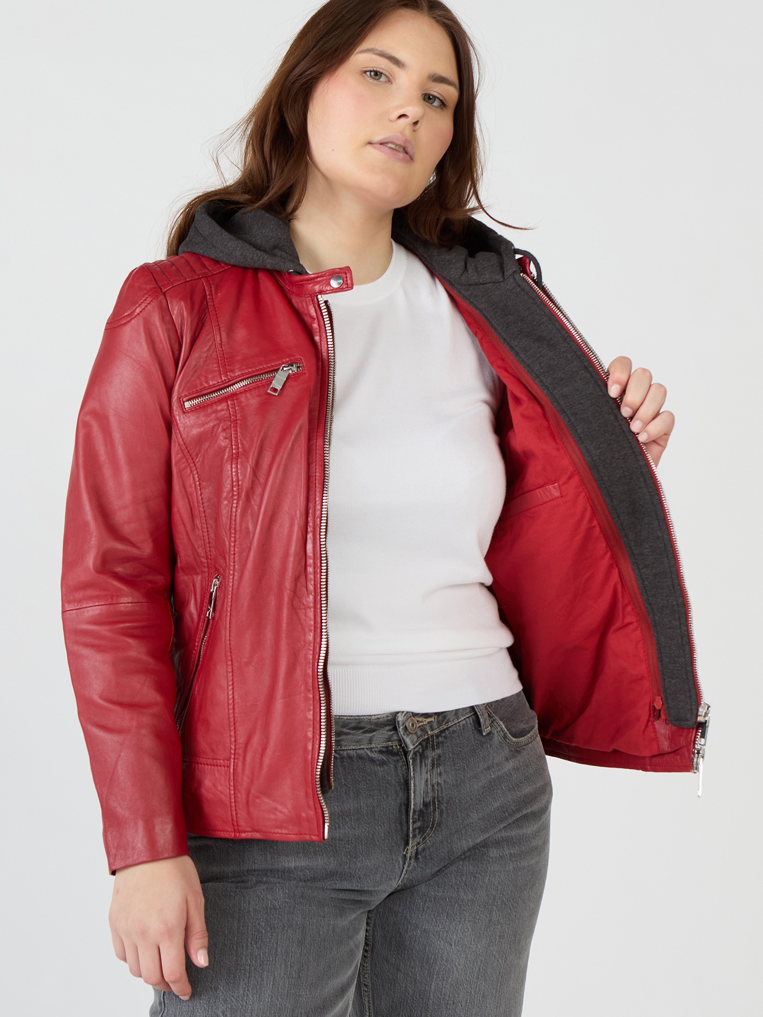 Maze Lederjacke »42021318«