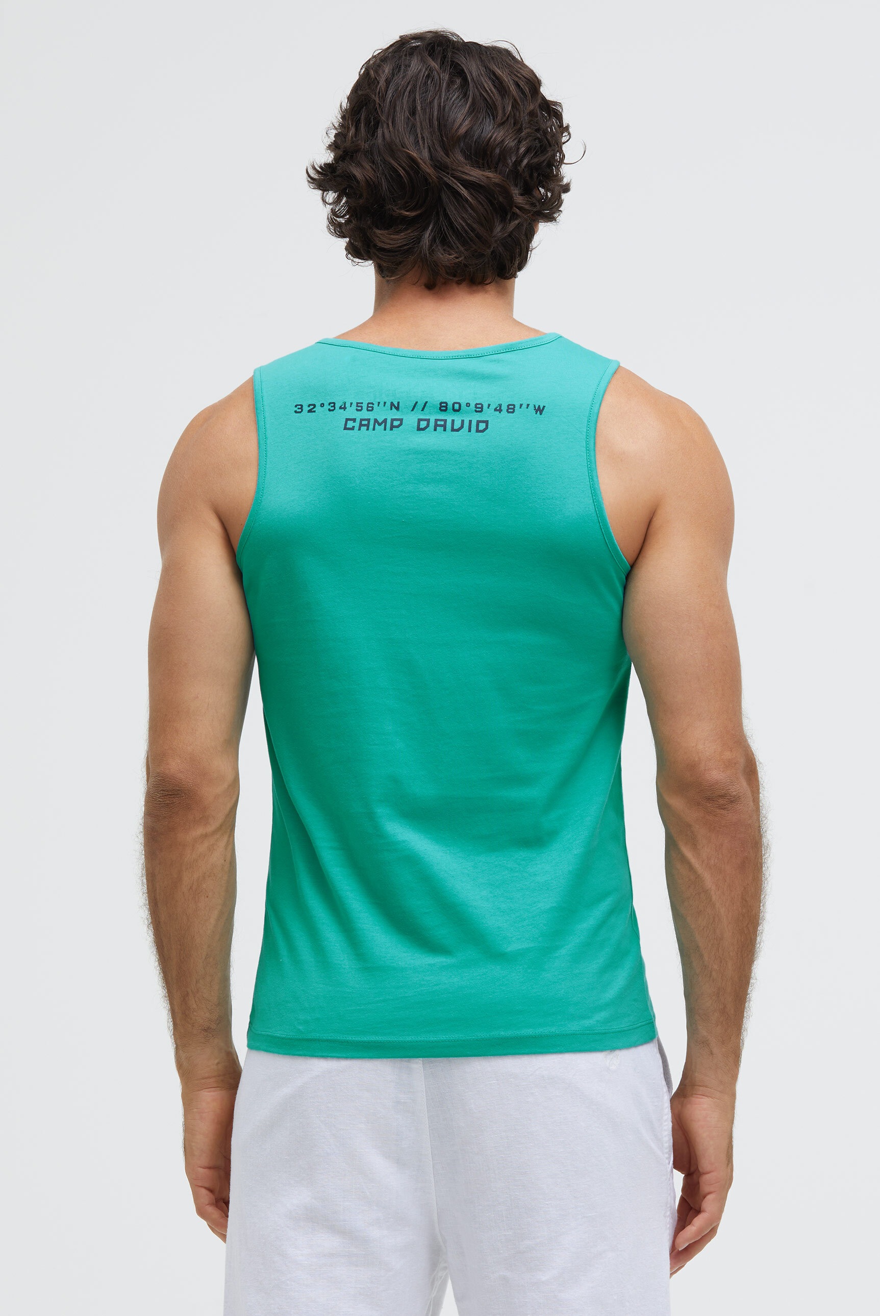 CAMP DAVID Tanktop aus Baumwolle