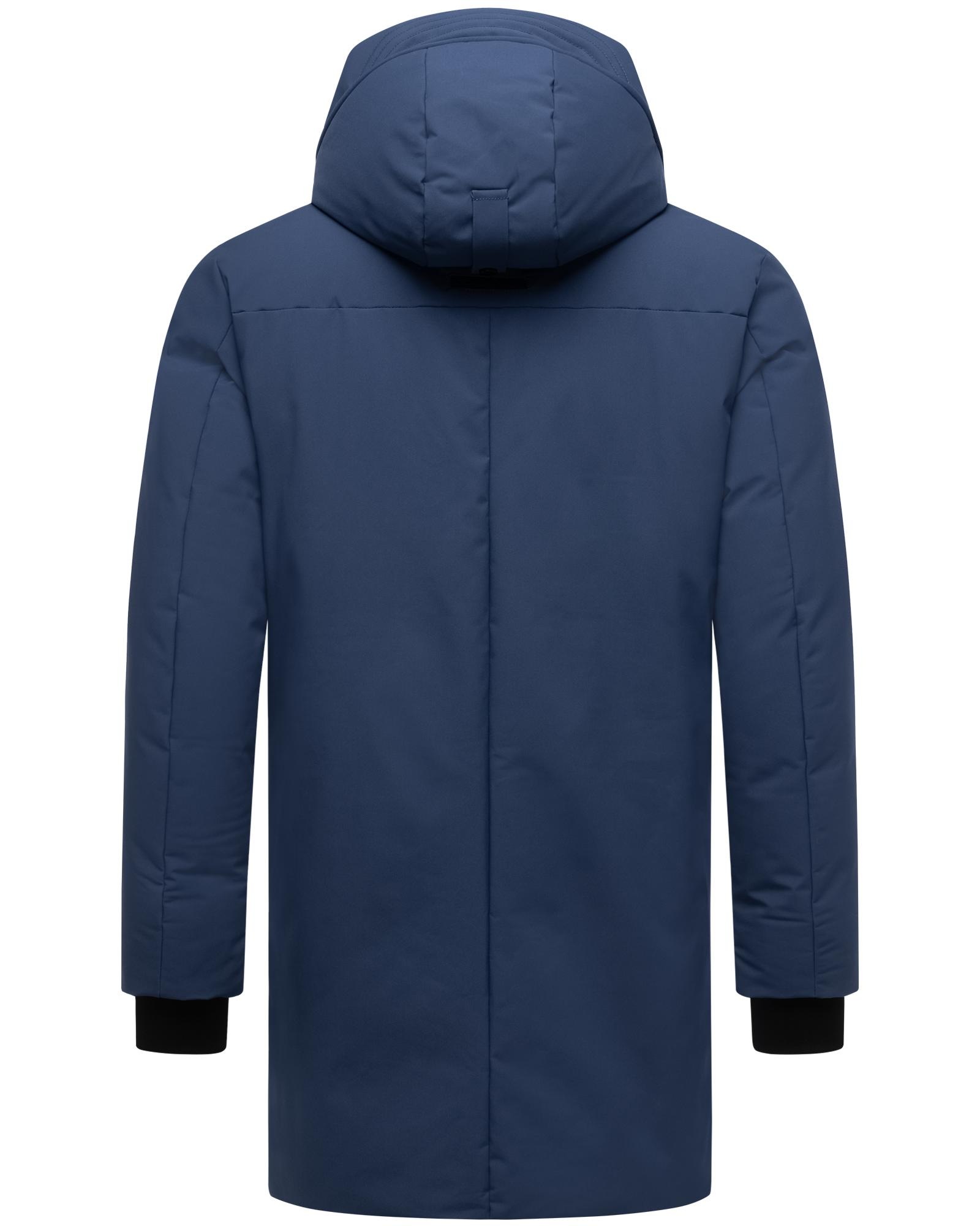 Thumbnail - Stone Harbour Wintermantel "Kitraan XX" Langer Herren Winterparka mit zahlreichen Taschen