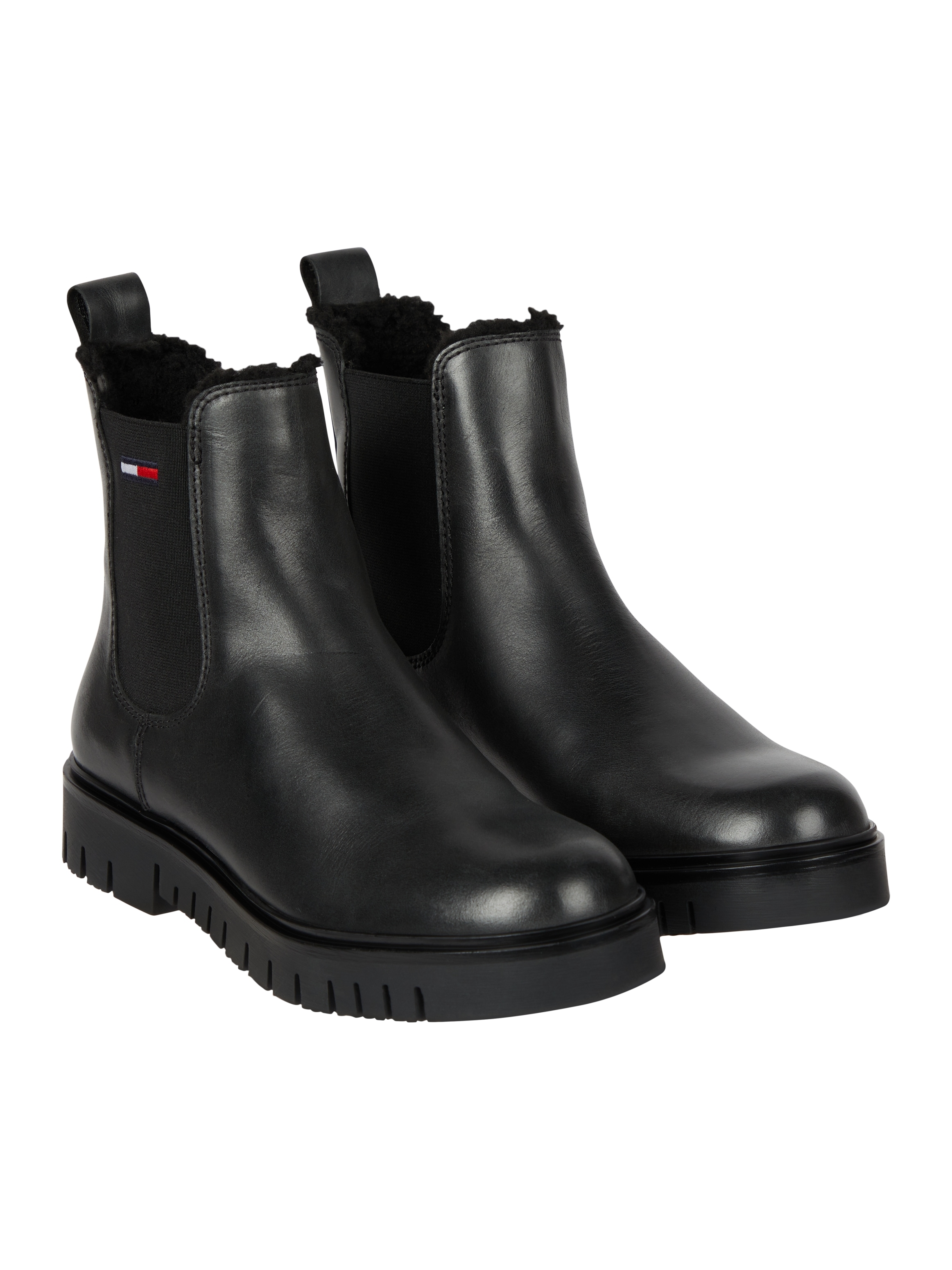 Tommy Jeans Winterboots »WARMLINED CHELSEA BOOT«, mit Profilsohle