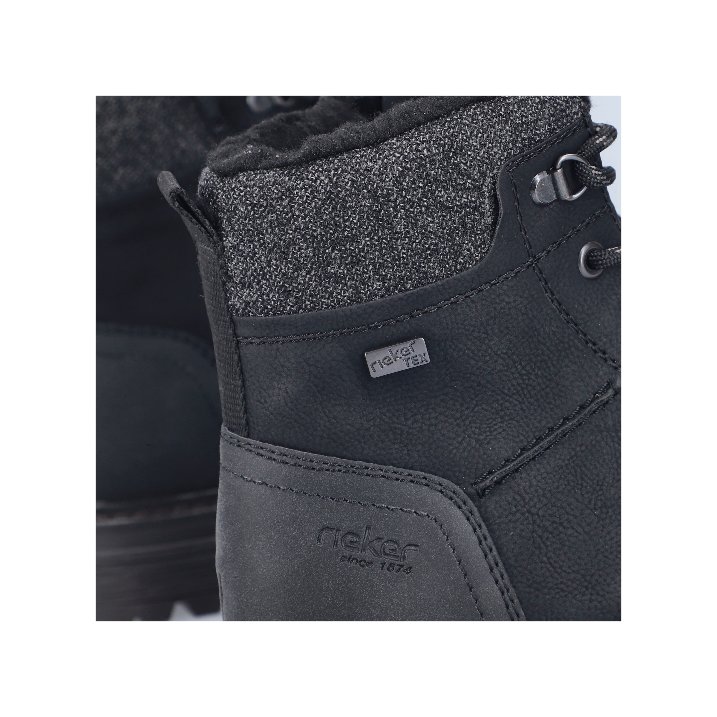 Rieker Winterboots  Schnürboots mit Innenreißverschluss, schmale Form