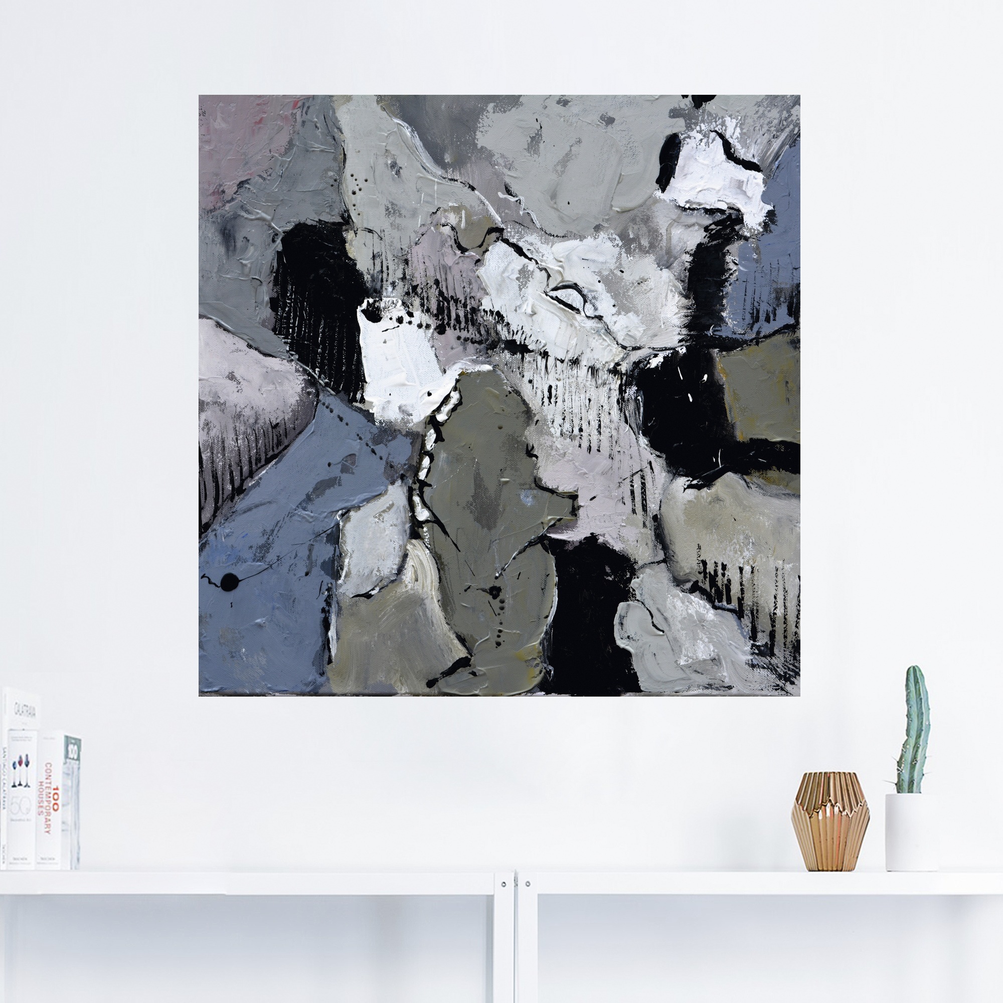 Artland Leinwandbild »Abstrakt XII«, Gegenstandslos, (1 St.), auf Keilrahmen gespannt