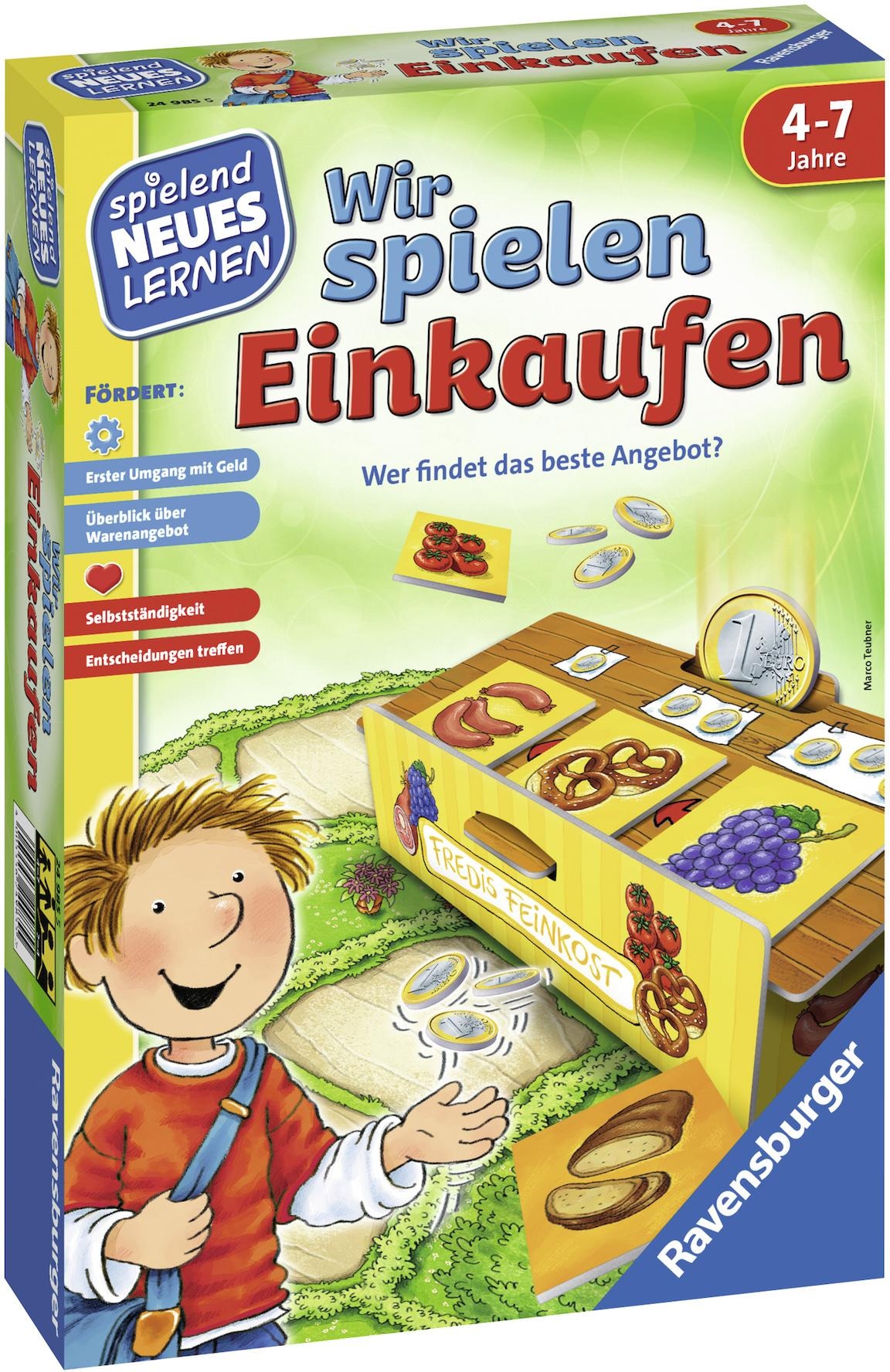 Ravensburger Spiel »Wir spielen Einkaufen«, Made in Europe, FSC® - schützt Wald - weltweit