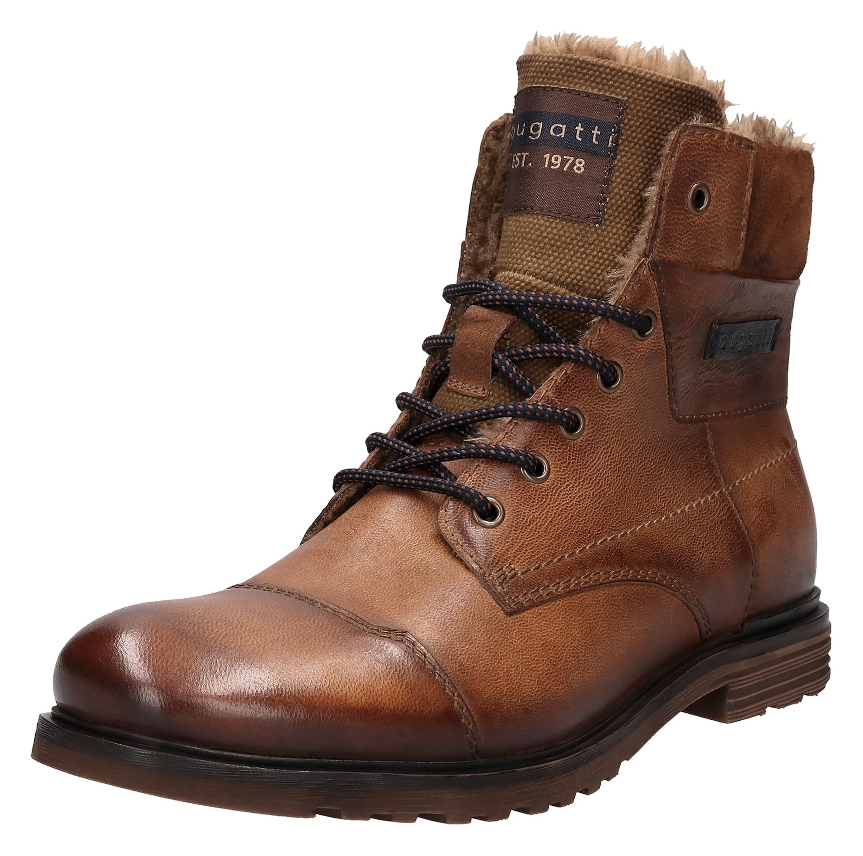 bugatti Winterboots, Winterstiefel, Boots, Schnürstiefelette mit Reißversch günstig online kaufen
