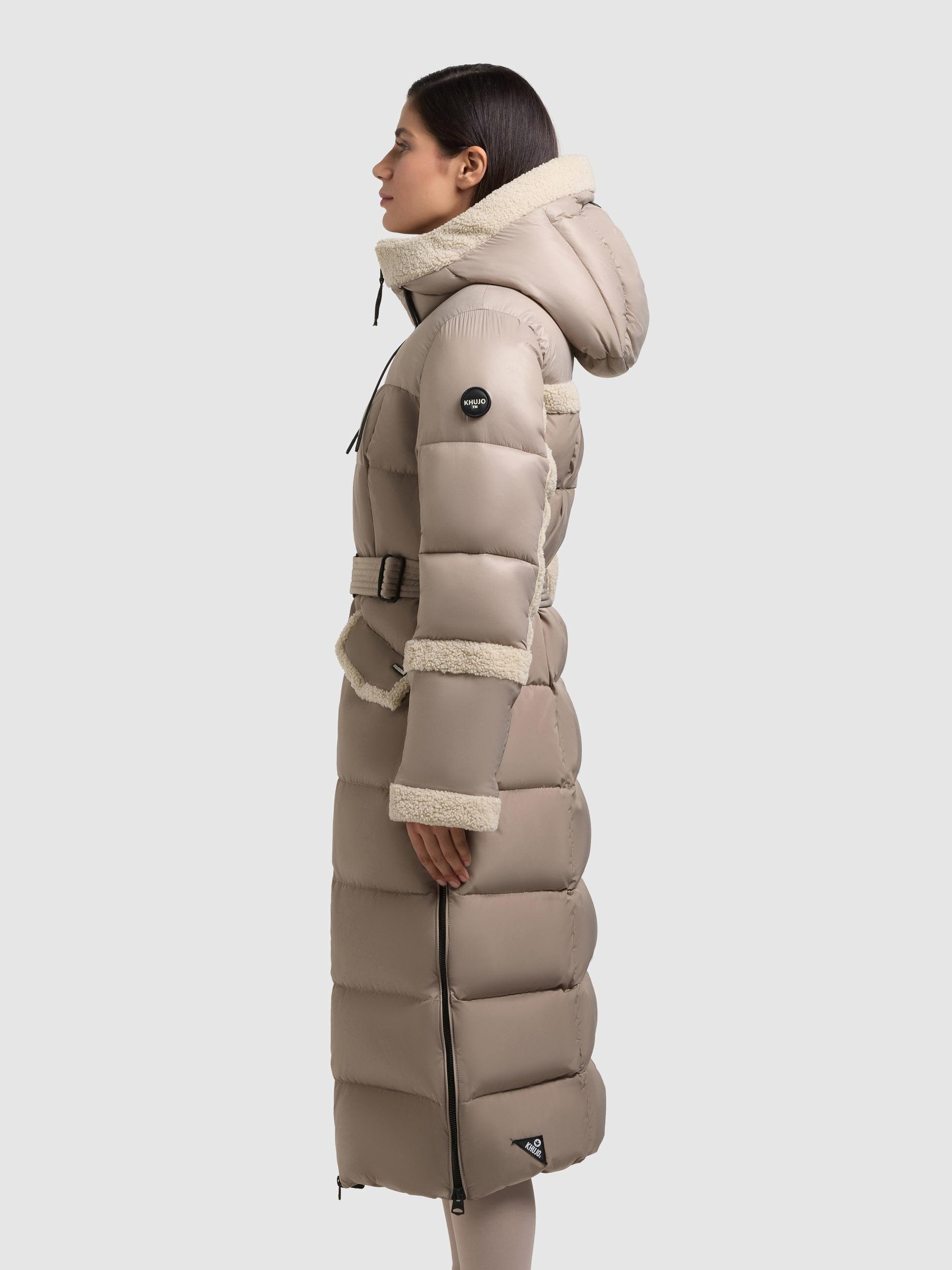 khujo Steppmantel »Julita2« Warmer Damen Hybrid-Mantel mit zahlreichen Features