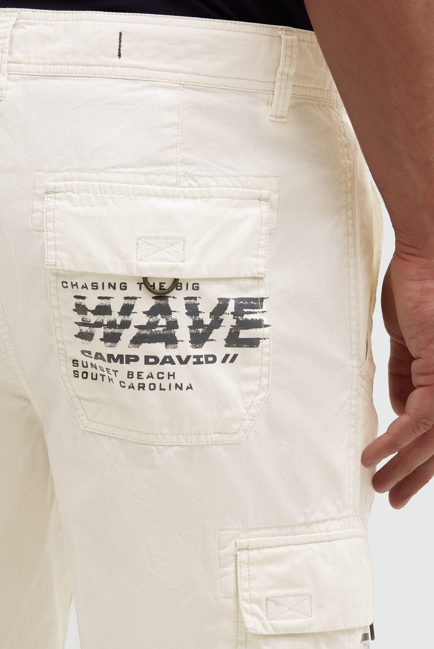 CAMP DAVID Skaterbermudas  aus Baumwolle