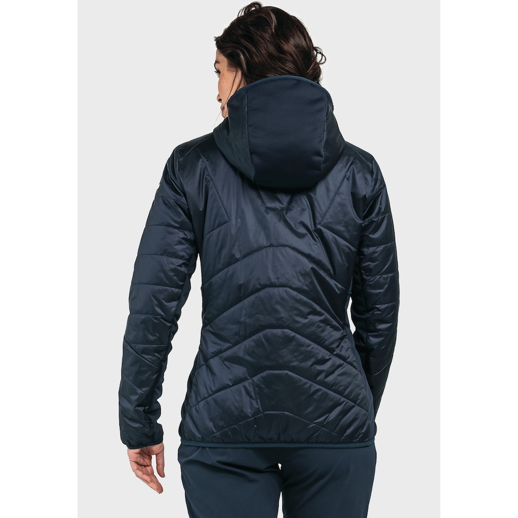 Schöffel Outdoorjacke »Hybrid Jacket Stams L«, mit Kapuze