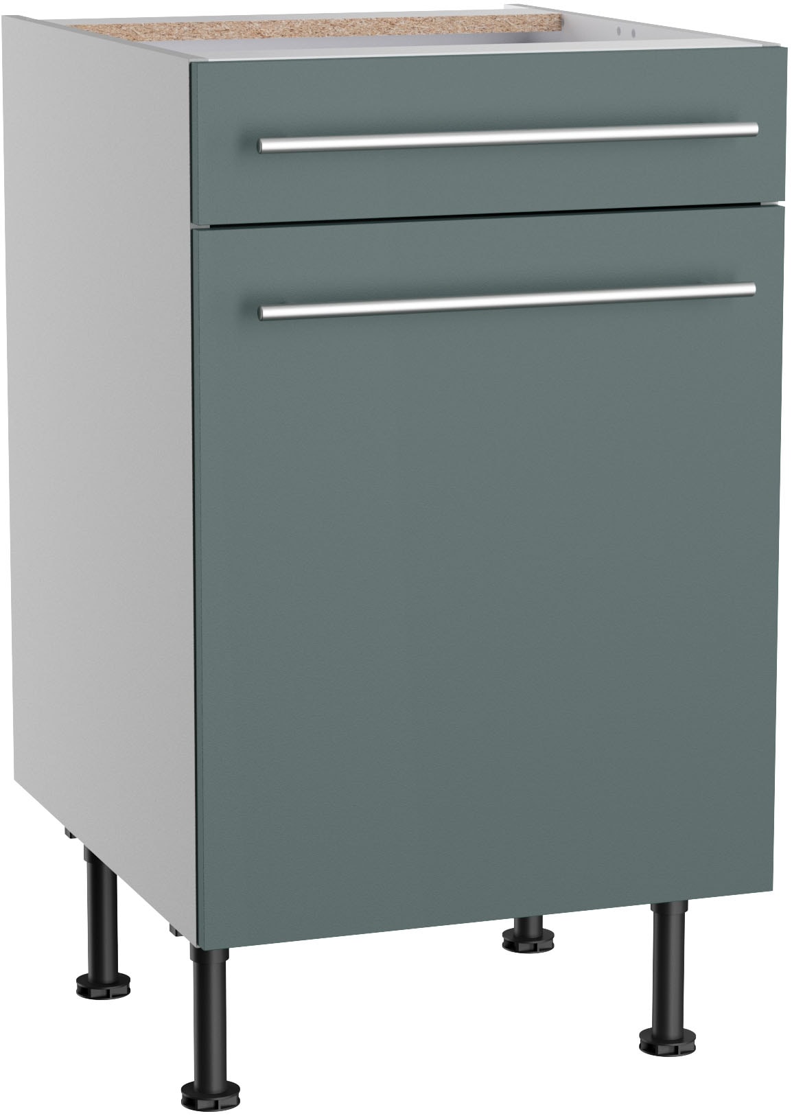 KOCHSTATION Unterschrank "KS-Bern2" Breite 50 cm, 1 Tür, 1 Schubkasten, 1 Einlegeboden